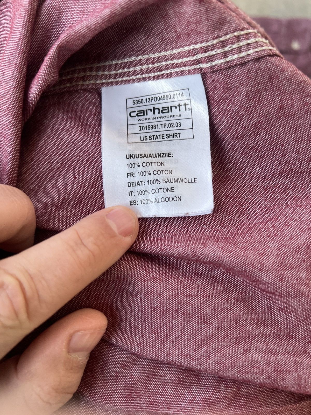 Carhartt Carahrtt Vintage Shirt Size US XL / EU 56 / 4 - 5 Thumbnail