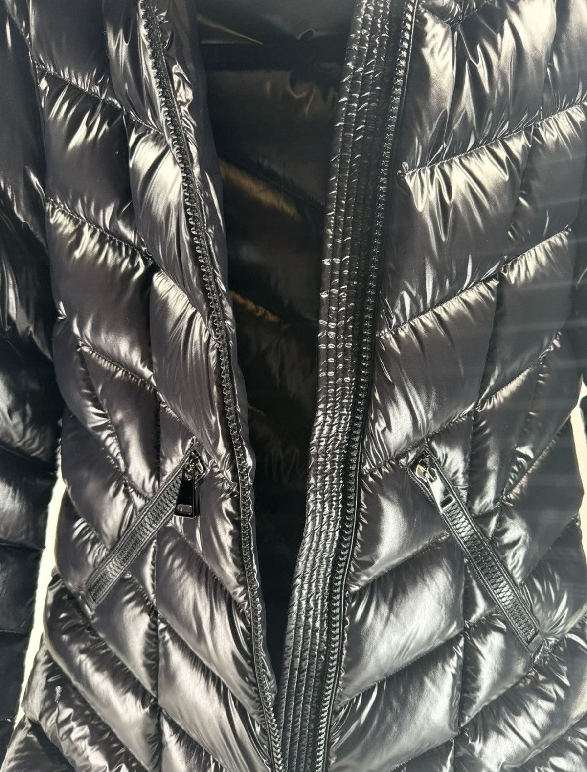 Moncler MONCLER FULMARUR GIUBBOTTO faux fur collar coat SZ-4 Size S / US 4 / IT 40 - 16 Thumbnail