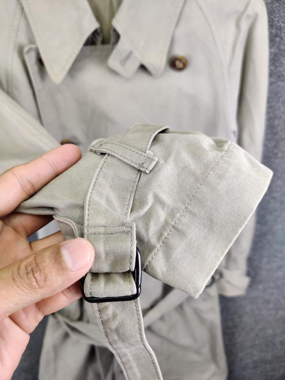 Attachment Attachment Double Breasted Belted Trench Coat Size US M / EU 48-50 / 2 - 14 Thumbnail