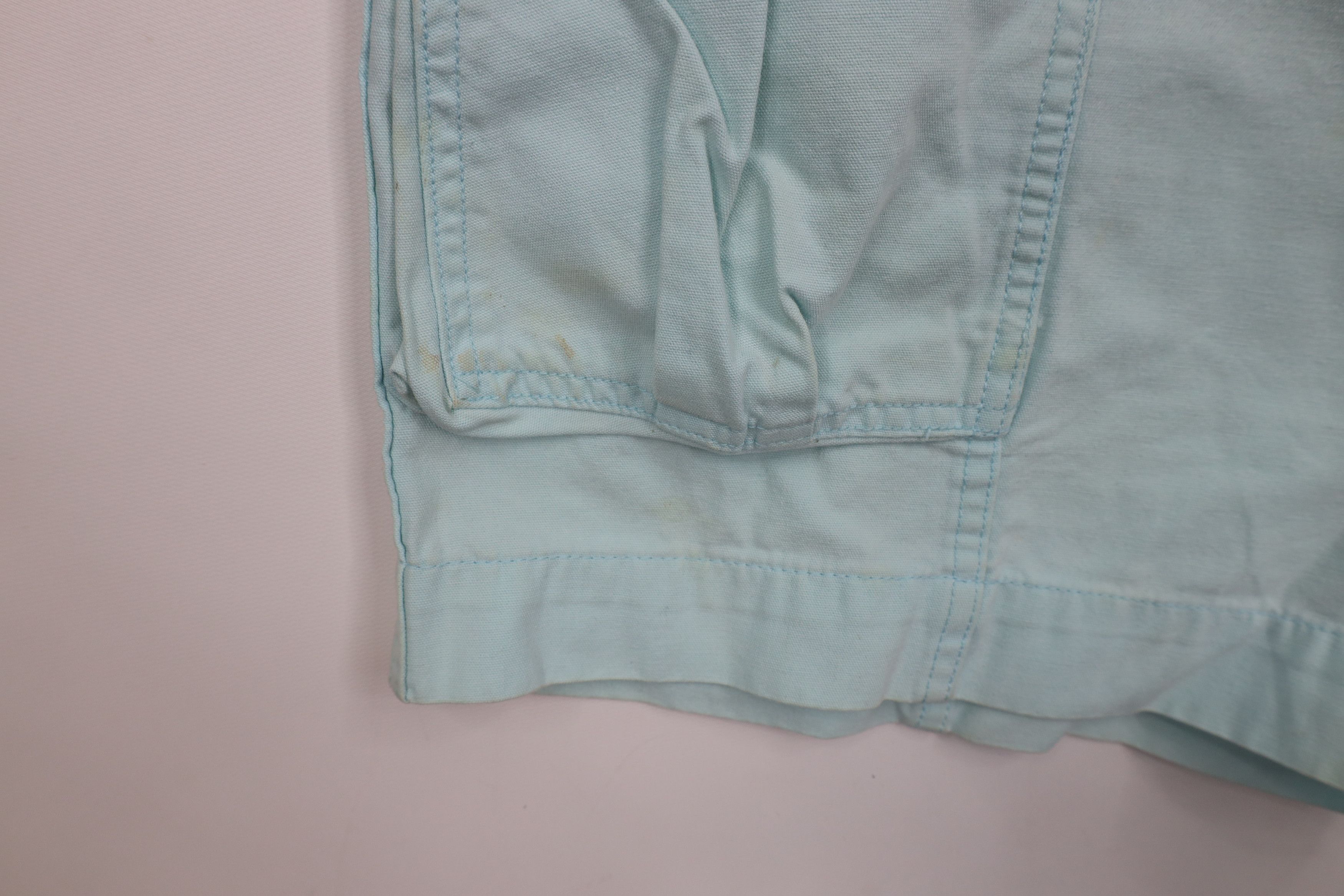 Vintage Vintage 90s Streetwear Distressed Big Pocket Shorts Cotton Size 36" / US 14 / IT 50 - 6 Thumbnail