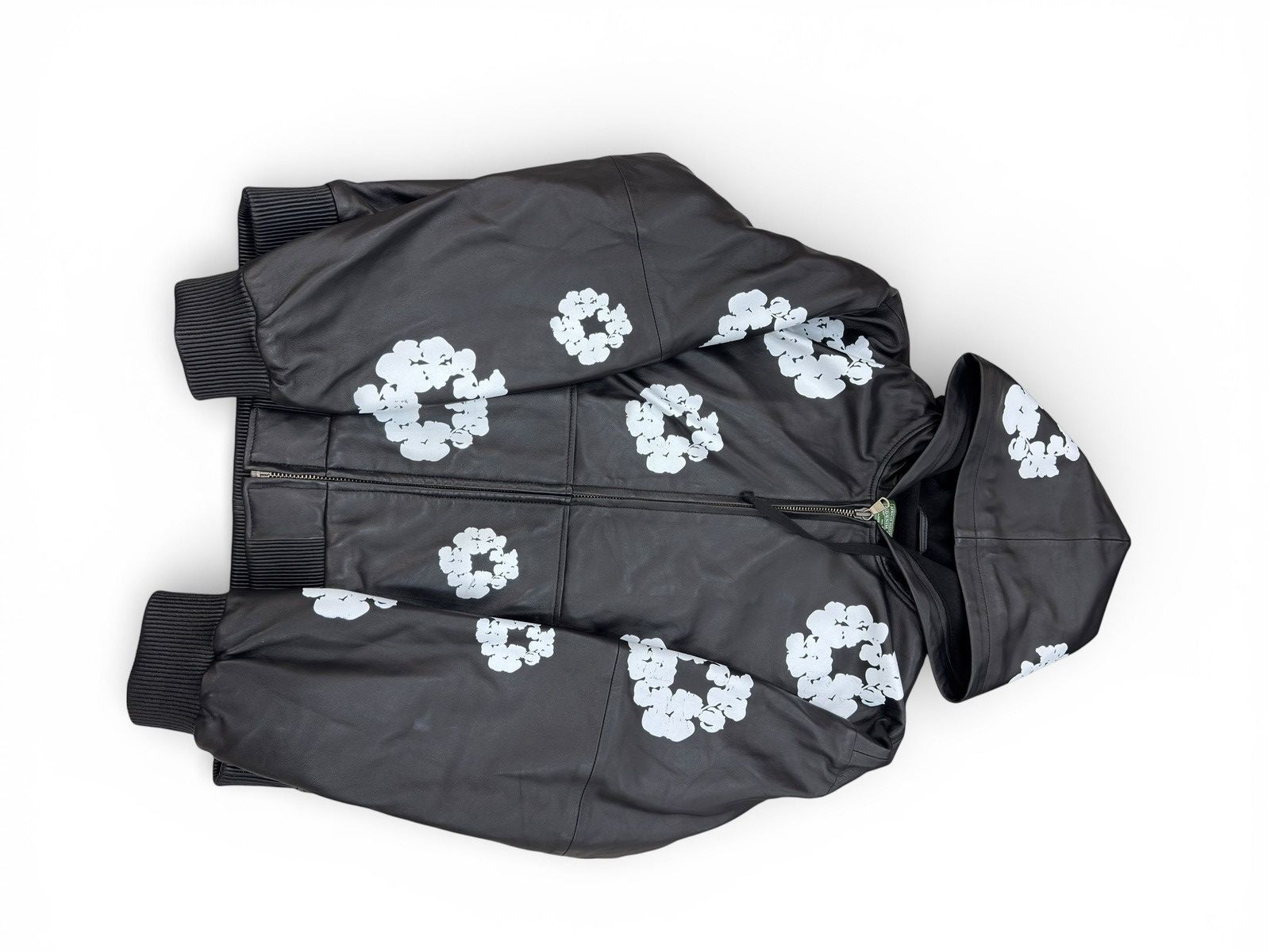 DENIM TEARS Denim Tears Black Floral Leather Jacket and Pants Size US S / EU 44-46 / 1 - 1 Thumbnail