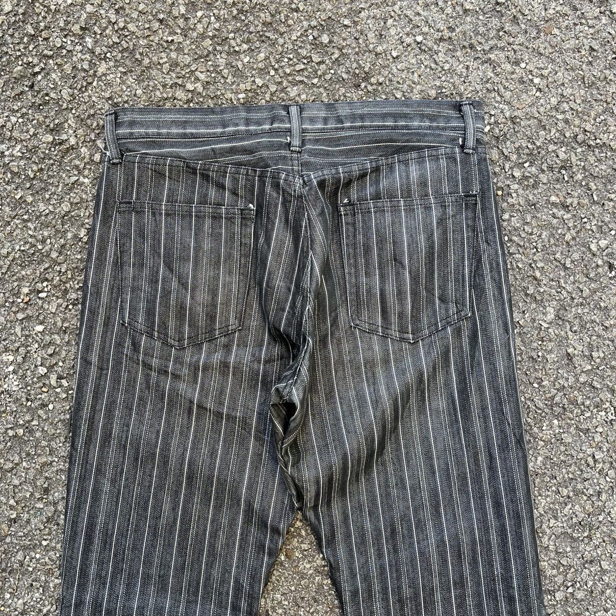 Hysteric Glamour Semantic Design Japan Flare Stripes Bootcut Pants Size US 31 - 11 Thumbnail