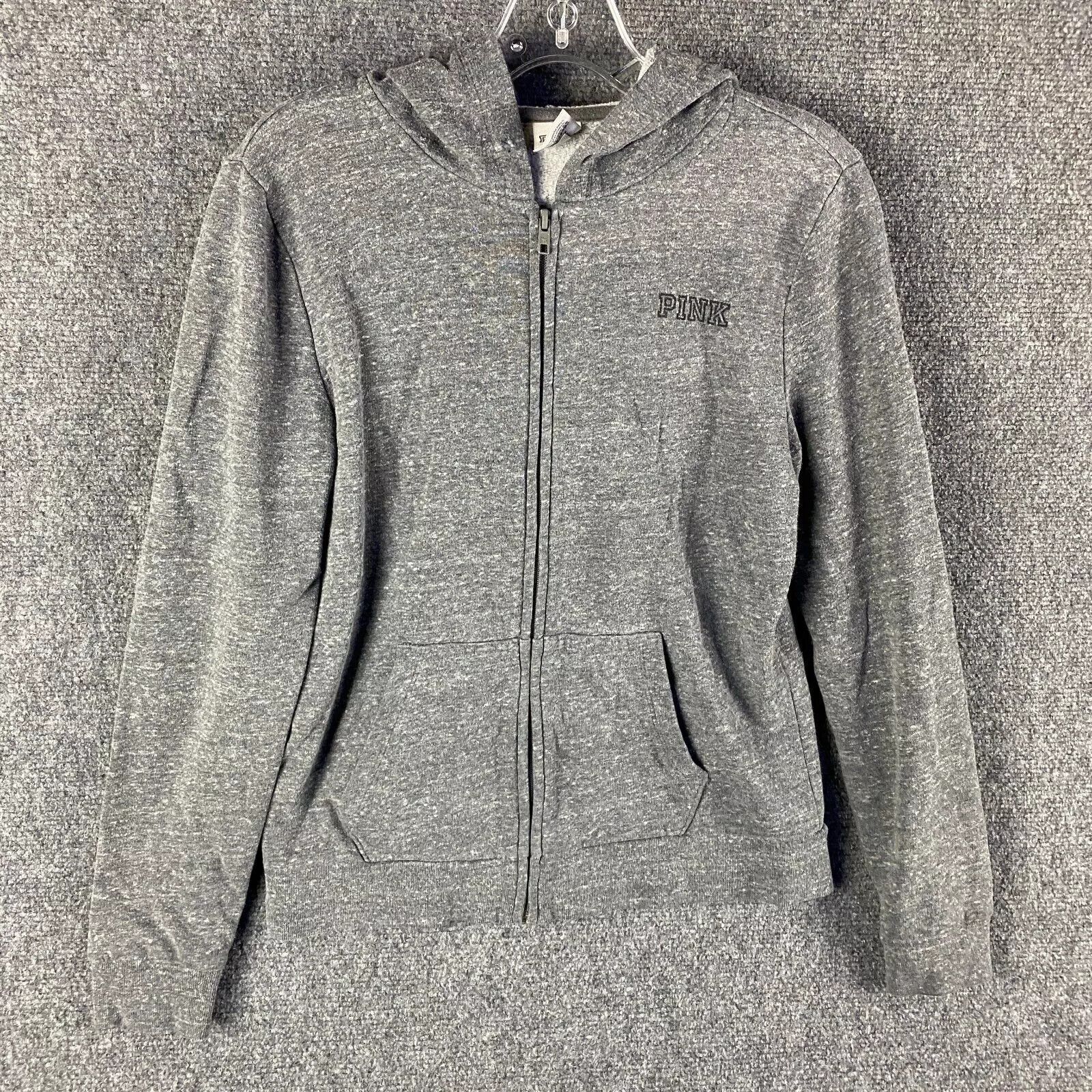 Victoria's Secret Victoria's Secret PINK Hoodie Women's Small Full Zip Cotton Size S / US 4 / IT 40 - 1 Thumbnail