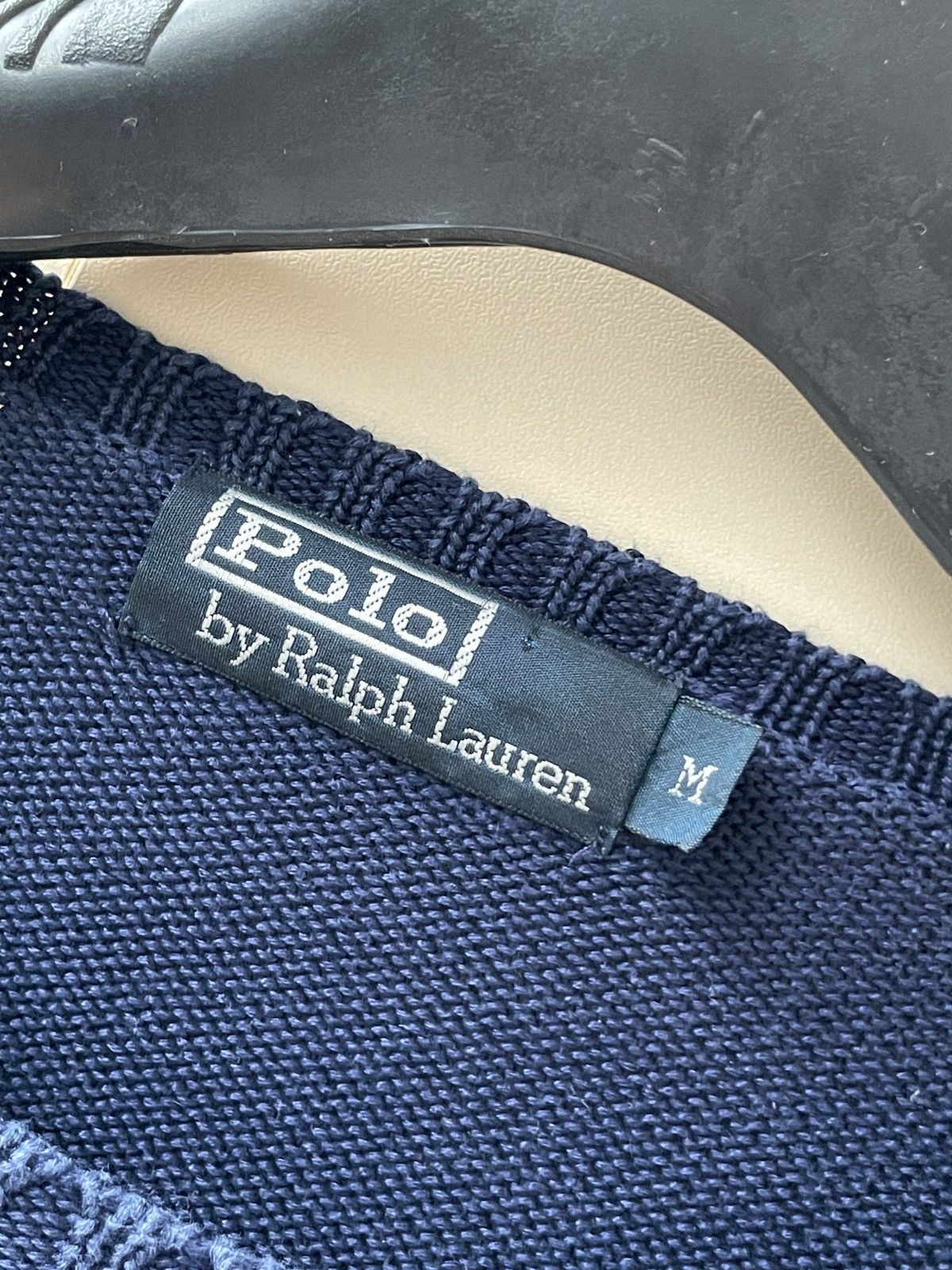 Polo Ralph Lauren Vintage Polo Ralph Lauren Knit Navy Sweater Size US M / EU 48-50 / 2 - 4 Thumbnail