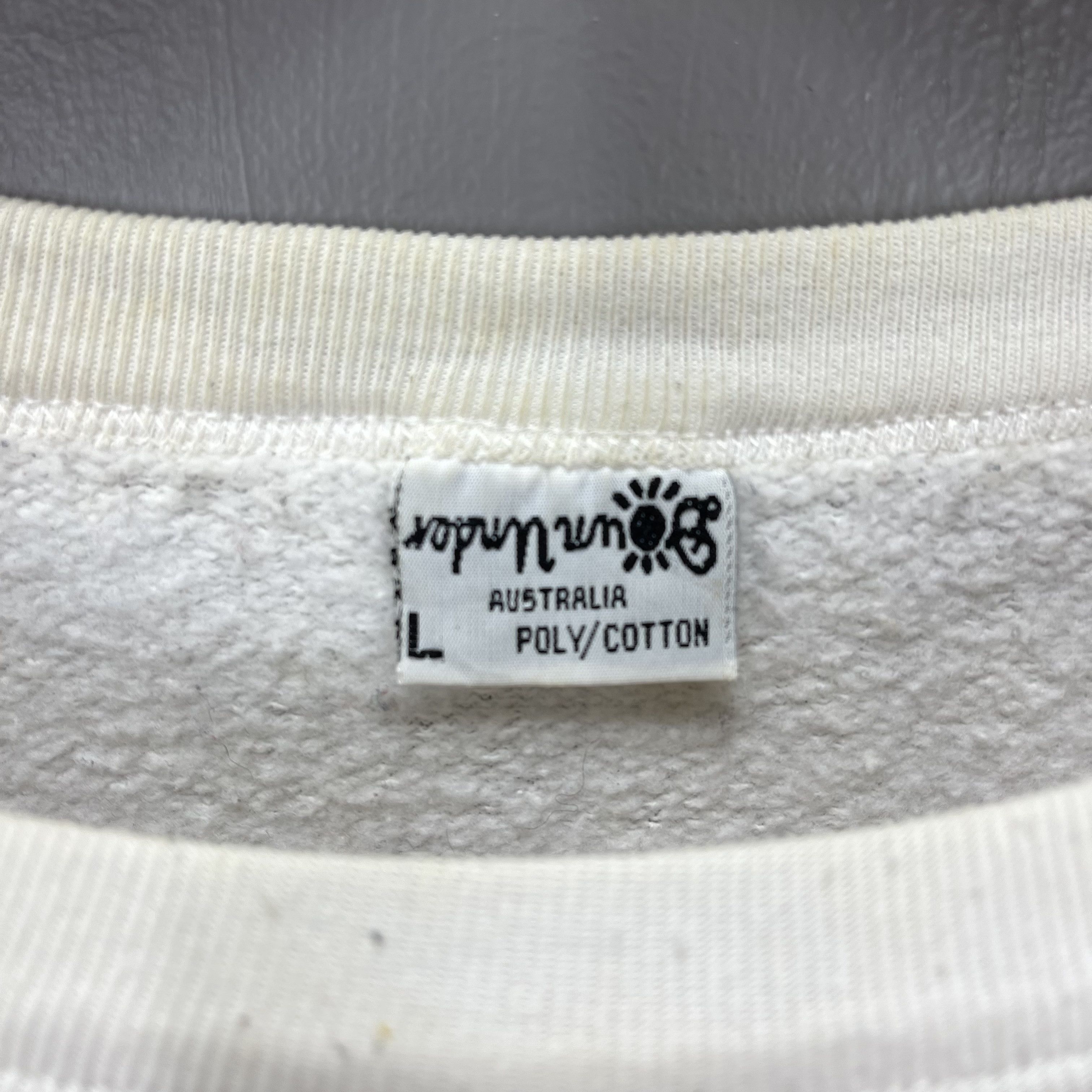 Vintage 90s DOWN UNDER AUSTRALIA by KEN DONE Sweatshirt #1174/AN Size US L / EU 52-54 / 3 - 6 Thumbnail