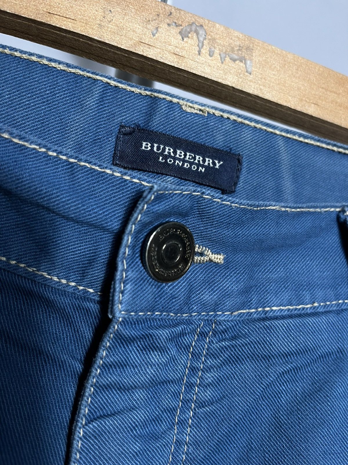 Burberry Burberry denim jeans blue men’s trousers pants cotton Size US 38 / EU 54 - 3 Thumbnail