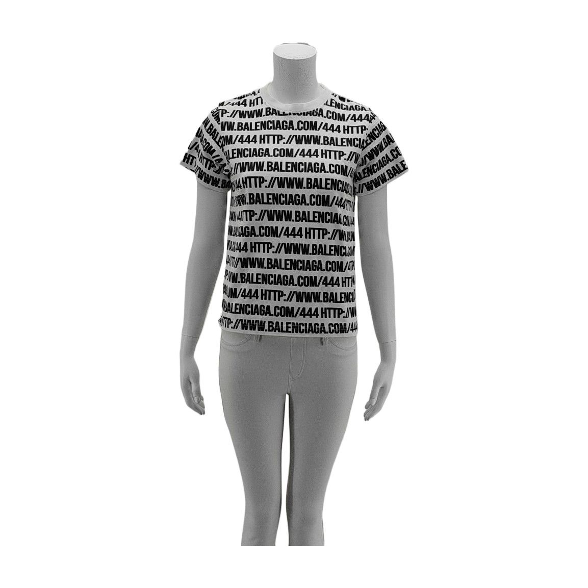 Balenciaga BALENCIAGA Logo Print T-Shirt Size M Size M / US 6-8 / IT 42-44 - 1 Thumbnail