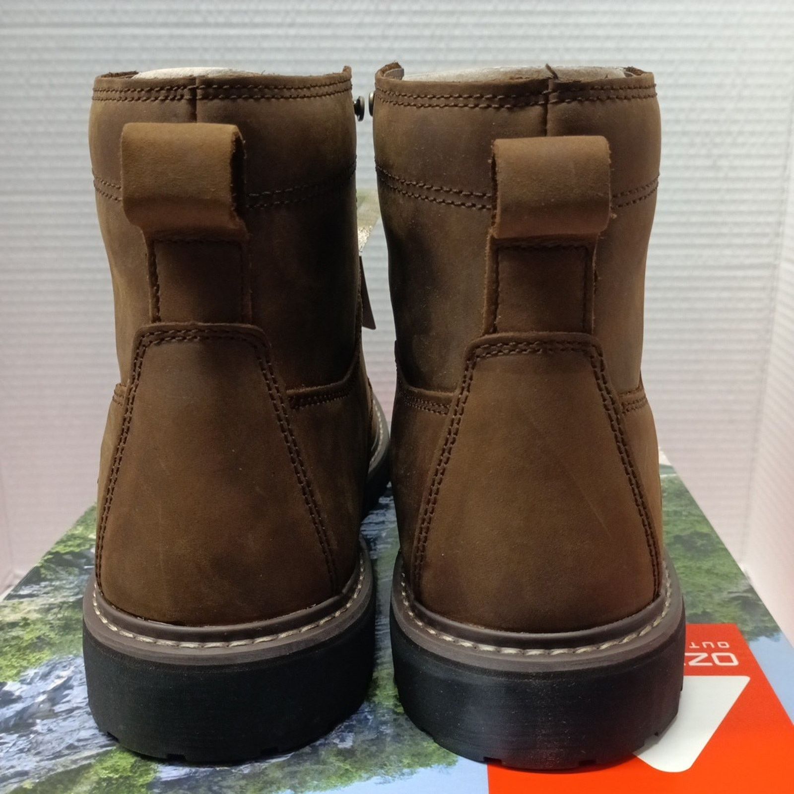 Other Ozark Trail Men's Range Mountain Hiking Boots Size 9.5 Brown Size US 9.5 / EU 42-43 - 5 Thumbnail