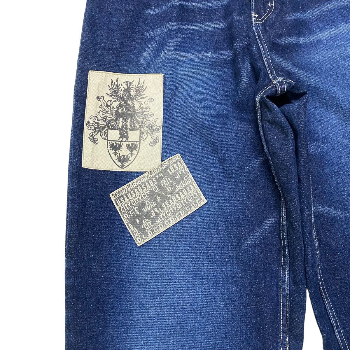 Sean John Vintage Y2K Sean John Denim Baggy Jeans Patchwork Size US 32 / EU 48 - 6 Thumbnail
