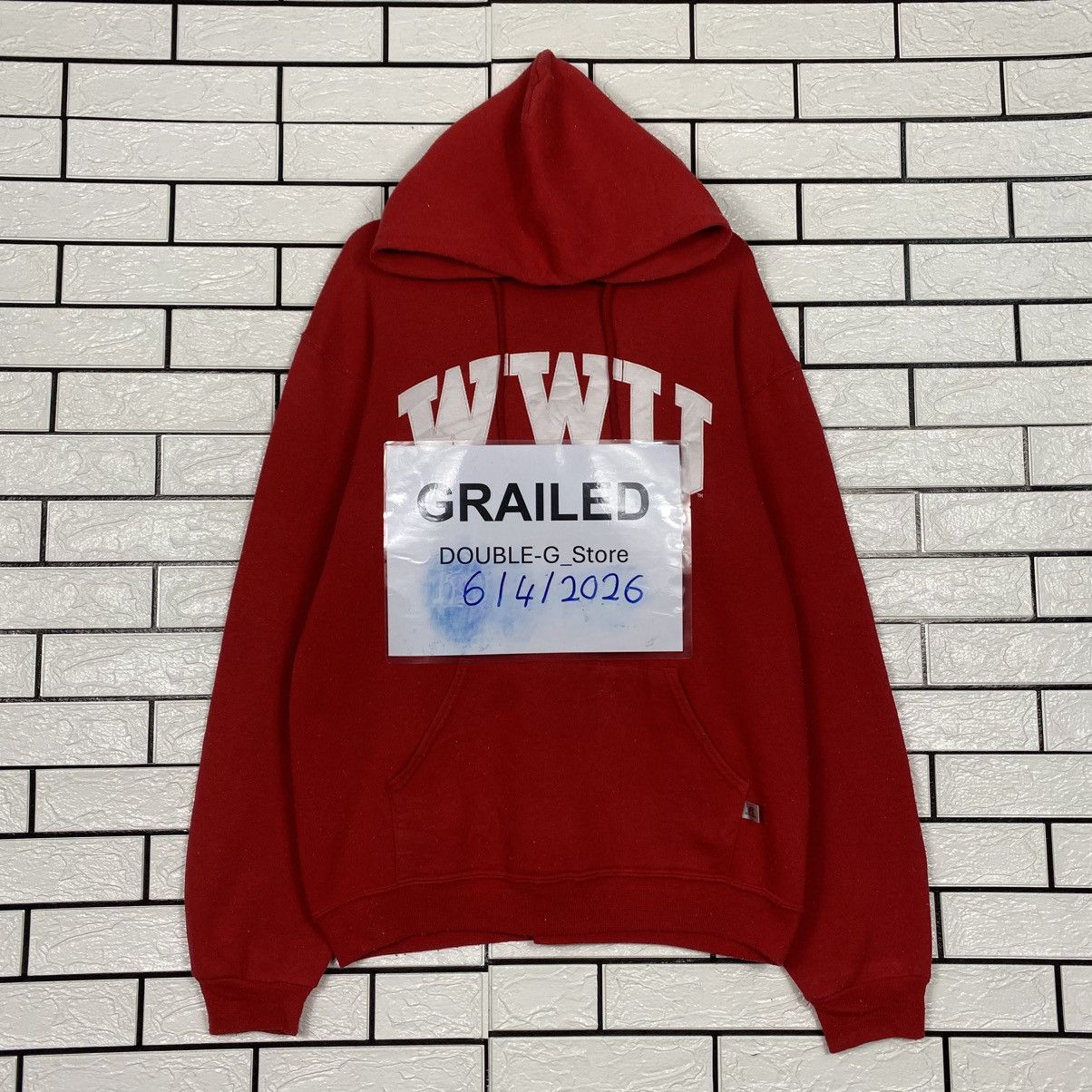 Japanese Brand 📌Vintage Hoodie Pull Over Sweatshirt Russel Athletic Size US L / EU 52-54 / 3 - 1 Thumbnail