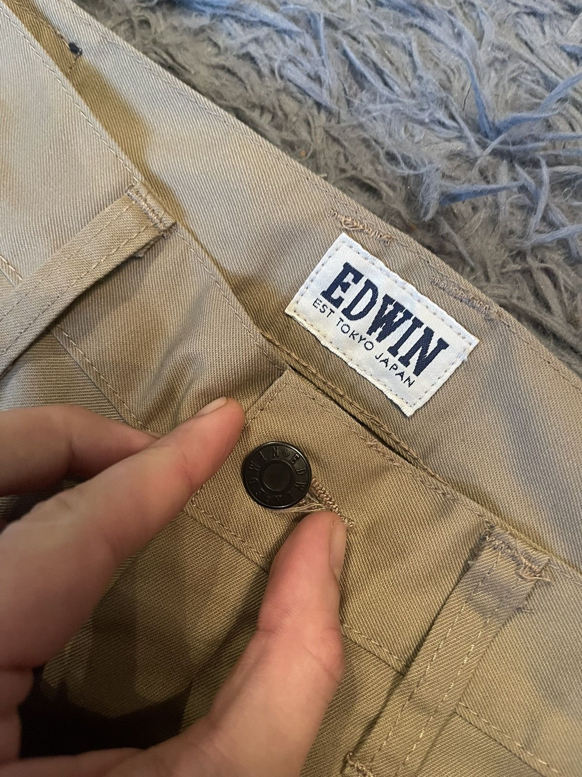 Edwin × Japanese Brand Edwin Japanese minimalist chinos pants Size US 30 / EU 46 - 4 Thumbnail