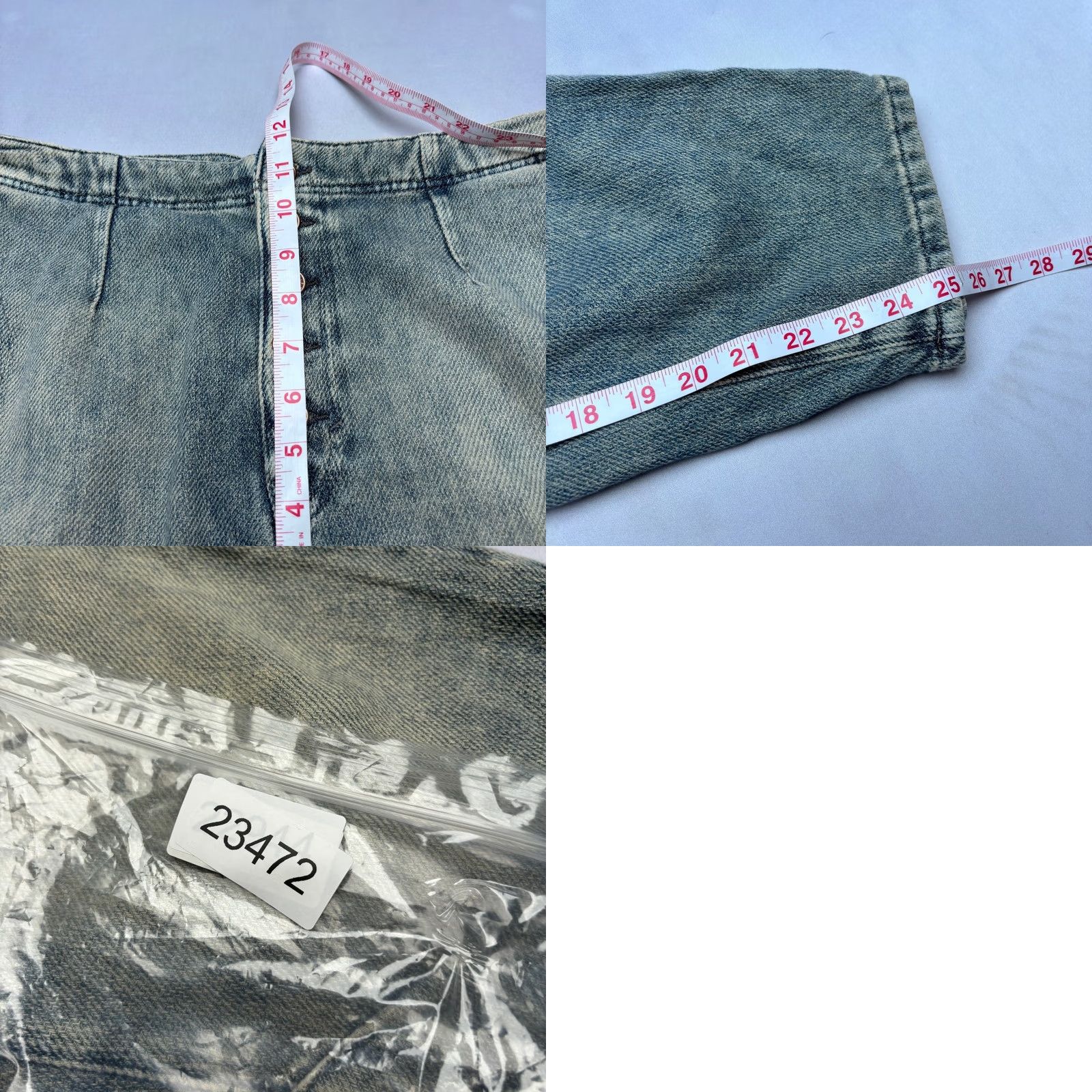 Vintage Free People We The Free Women's 30 Barrel Jeans Blue Boho Indie Size 30" / US 8 / IT 44 - 8 Thumbnail