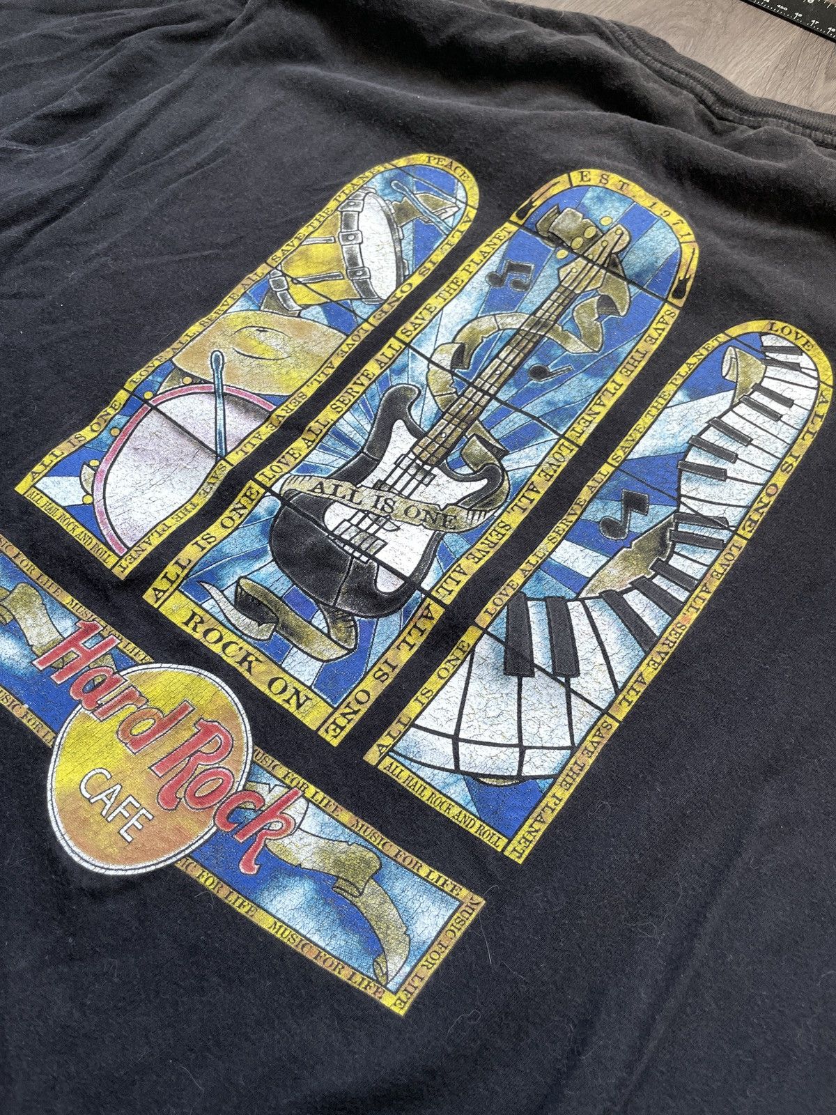 Vintage Vintage Hard Rock Cafe “Rome” Graphic T-Shirt (Sz.L) Size US L / EU 52-54 / 3 - 2 Thumbnail