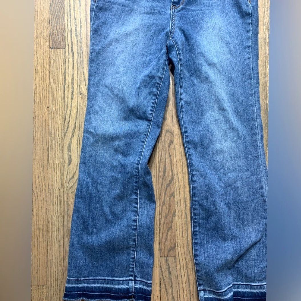 Vintage Judy Blue Bootcut Jeans Women 27 Blue Cropped Size 27" / US 4 / IT 40 - 2 Thumbnail