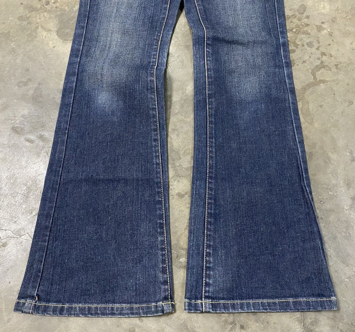 Hysteric Glamour × Japanese Brand × Tornado Mart Flare Jeans Japanese Camel Road Flared @214 Size US 28 / EU 44 - 6 Thumbnail