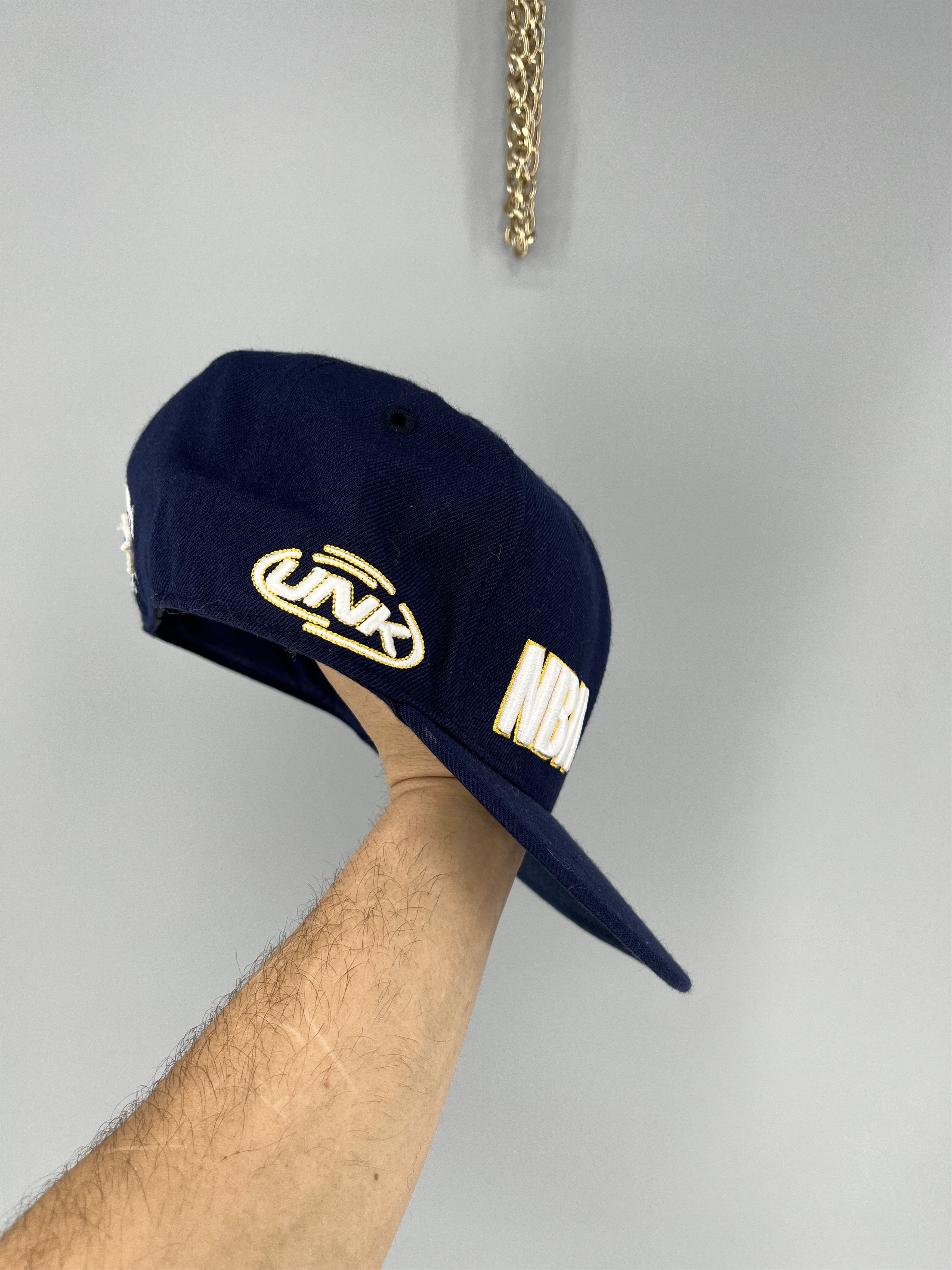 NBA Vintage Y2K Denver Nuggets NBA Rare Wool SnapBack Hat Size ONE SIZE - 3 Thumbnail