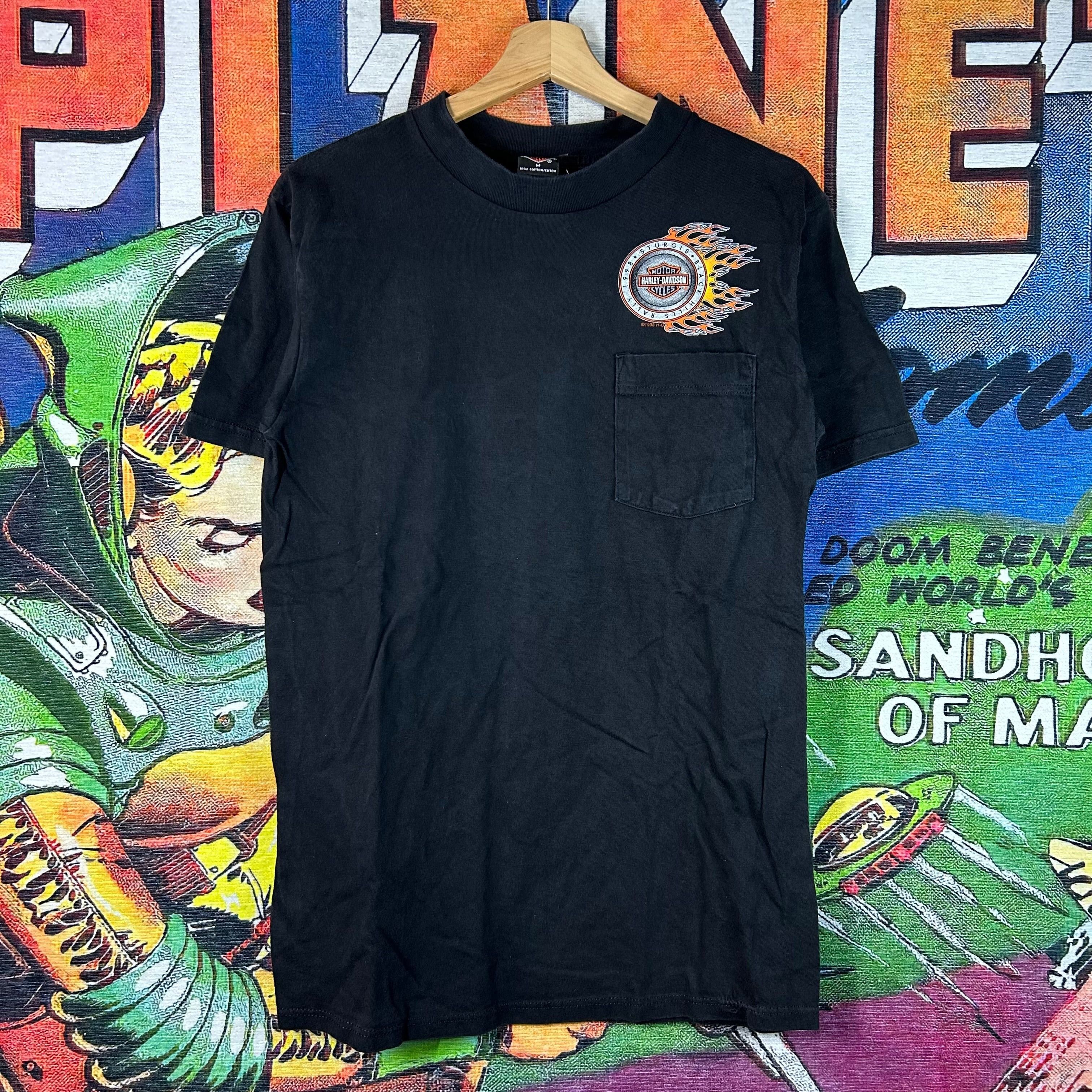 Harley Davidson Harley Davidson Black Hills Tee Size Medium Size US L / EU 52-54 / 3 - 1 Thumbnail
