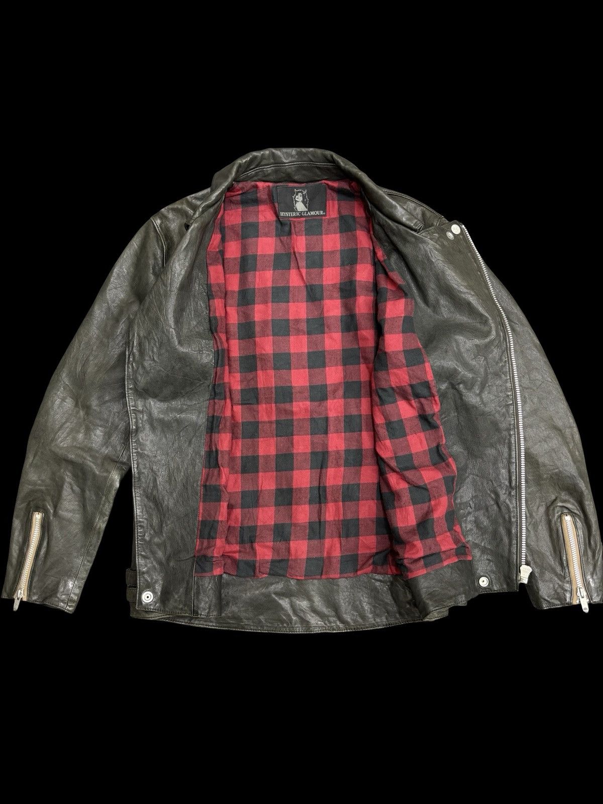 Hysteric Glamour 💥Archival💥Vtg Hysteric Glamour Sheepskin Biker Jacket F592 Size US M / EU 48-50 / 2 - 2 Thumbnail
