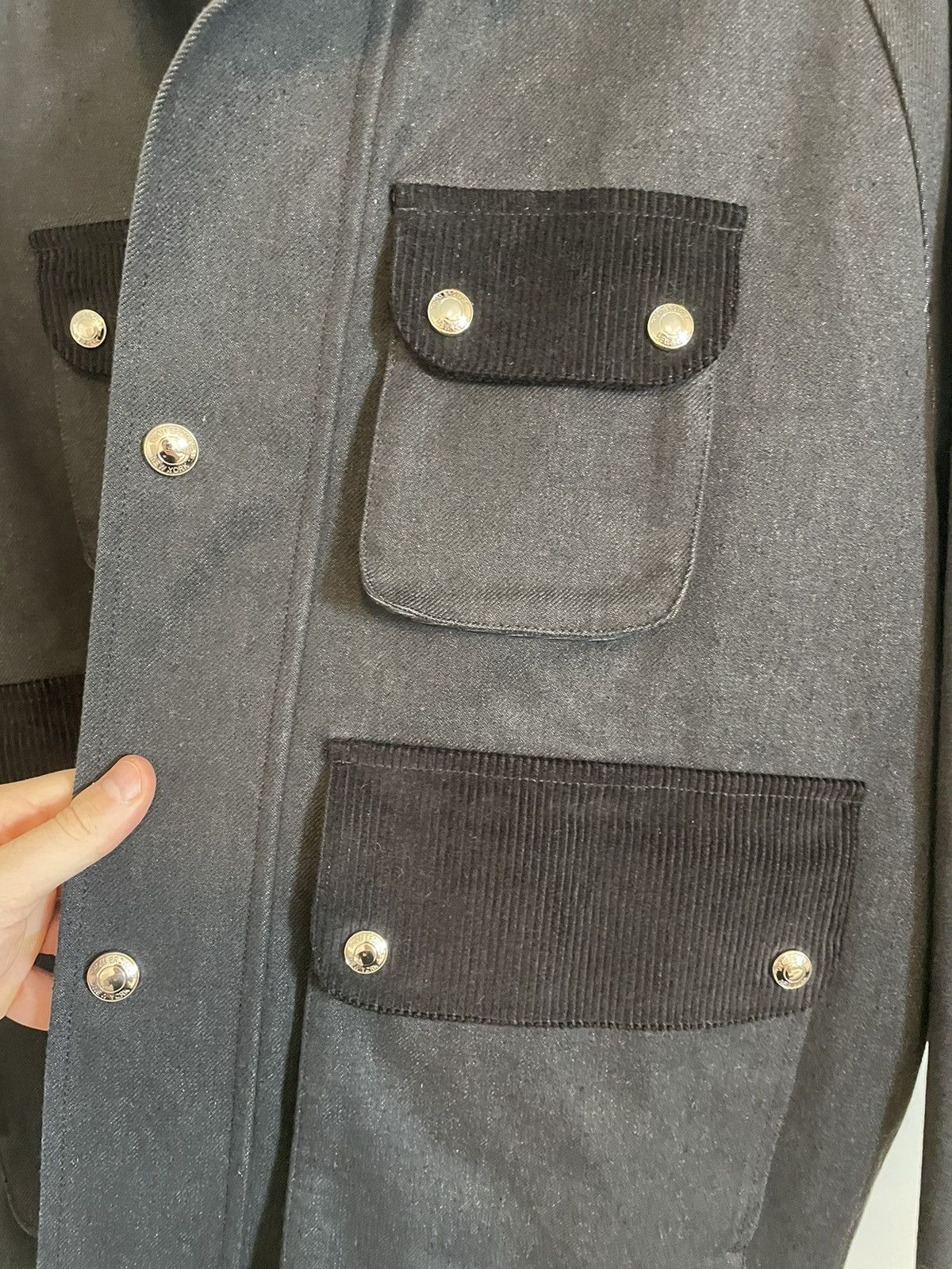 Thom Browne Thom Browne Cotton Relaxed Field Jacket Size US XL / EU 56 / 4 - 7 Thumbnail