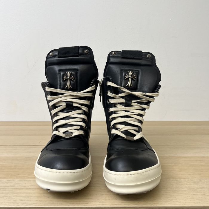 Rick Owens Chrome Hearts X Rick Owens Geobaskets | Grailed