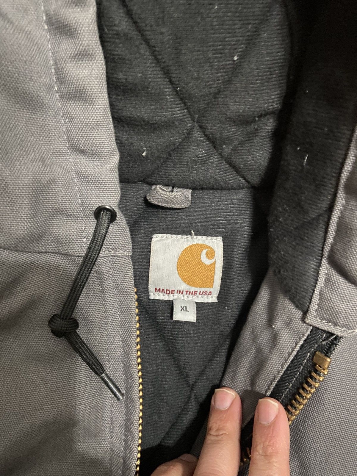 Carhartt Vintage carhartt hooded jacket Size US XL / EU 56 / 4 - 3 Thumbnail
