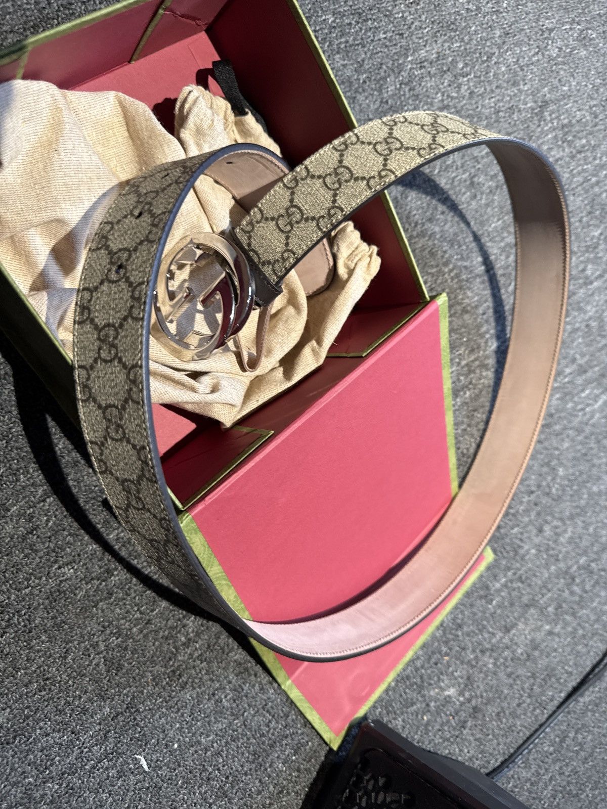 Gucci Gucci belt Size 34 - 2 Thumbnail
