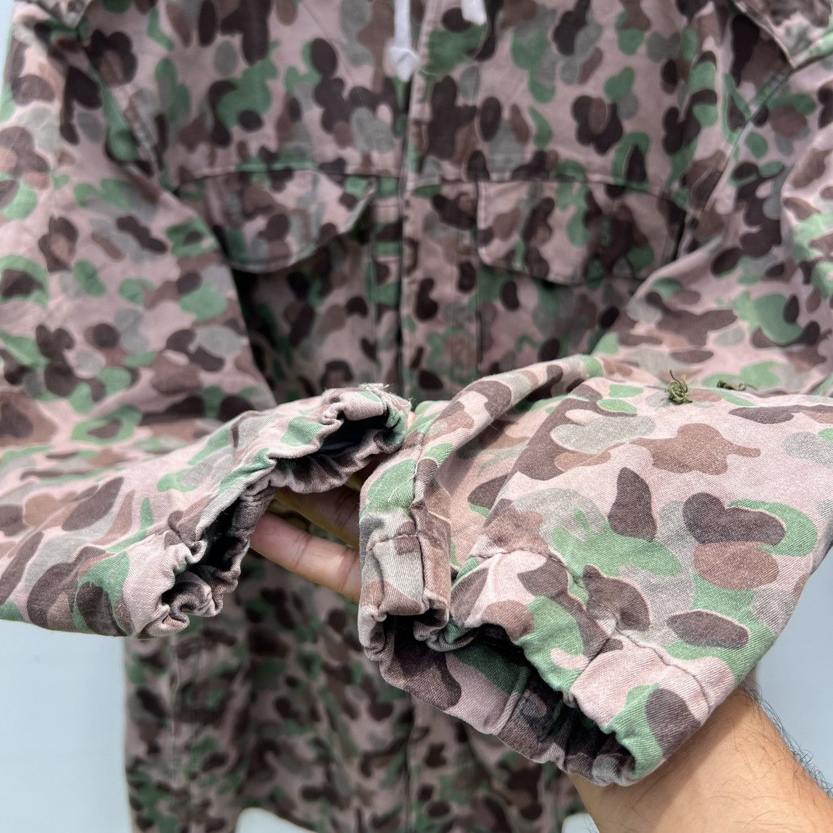 Vintage Vintage 60’s Austrian Army KAZ69 Pea Dot Field Jacket Size US L / EU 52-54 / 3 - 7 Thumbnail