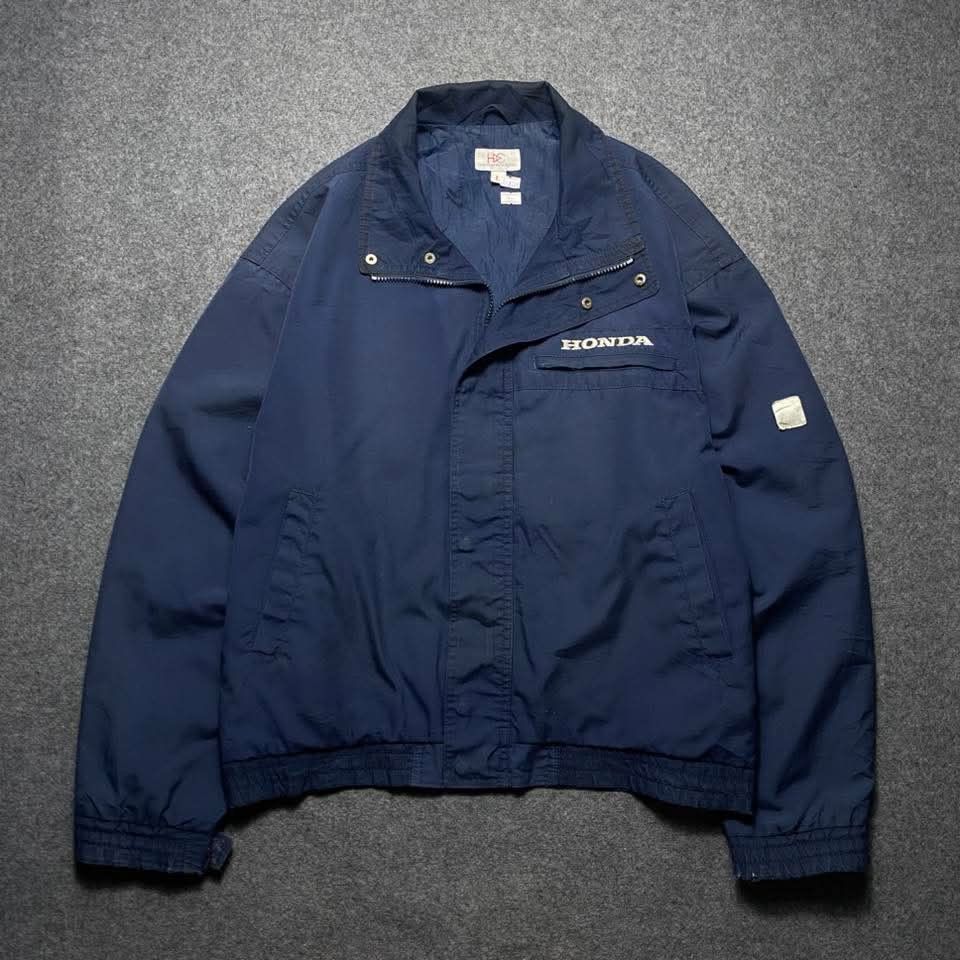 Honda 90s Honda Jacket Mechanic Japan Motorsports Size US L / EU 52-54 / 3 - 2 Thumbnail