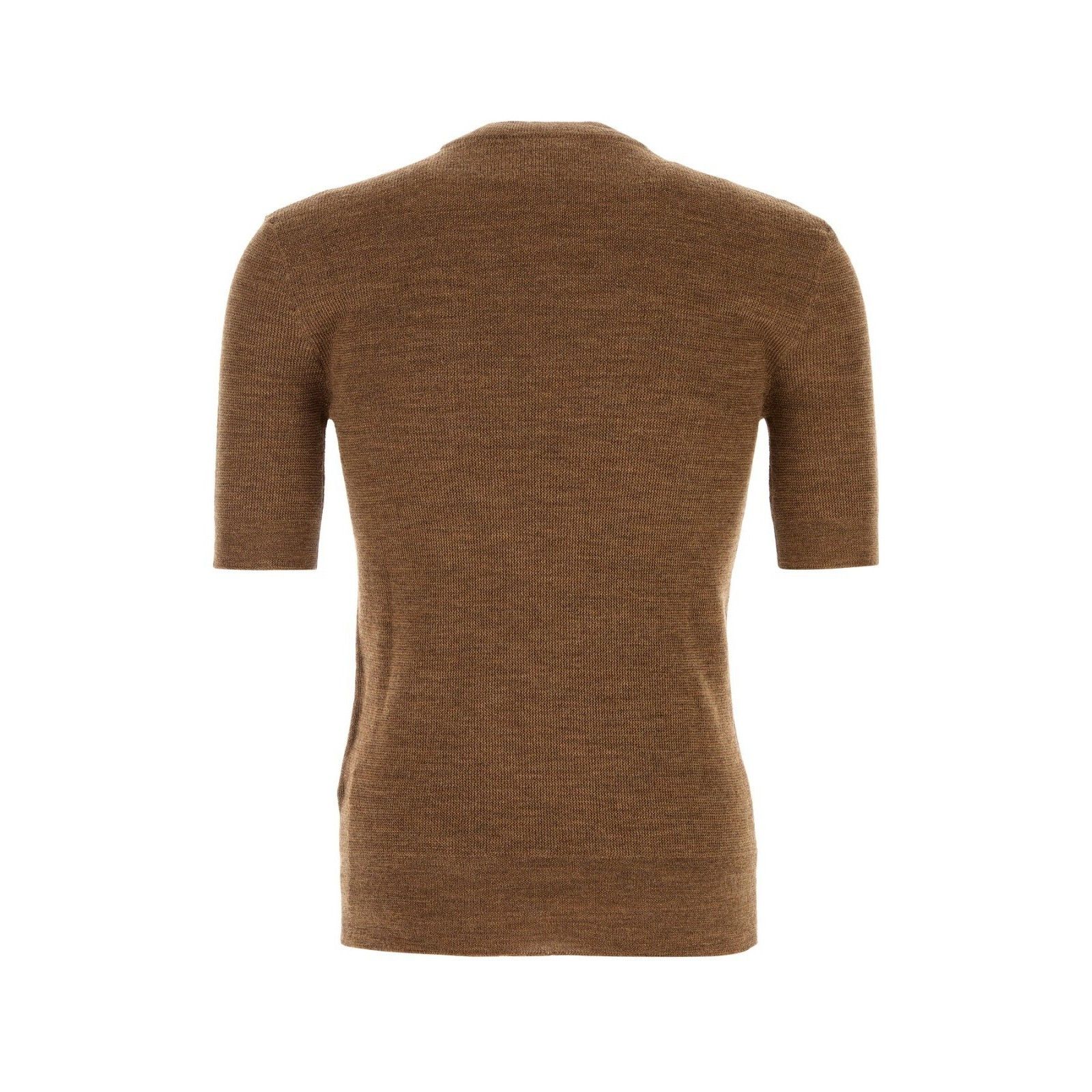 Prada PRADA Caramel Wool Sweater New And Authentic (Men's size:50; Size US M / EU 48-50 / 2 - 2 Thumbnail