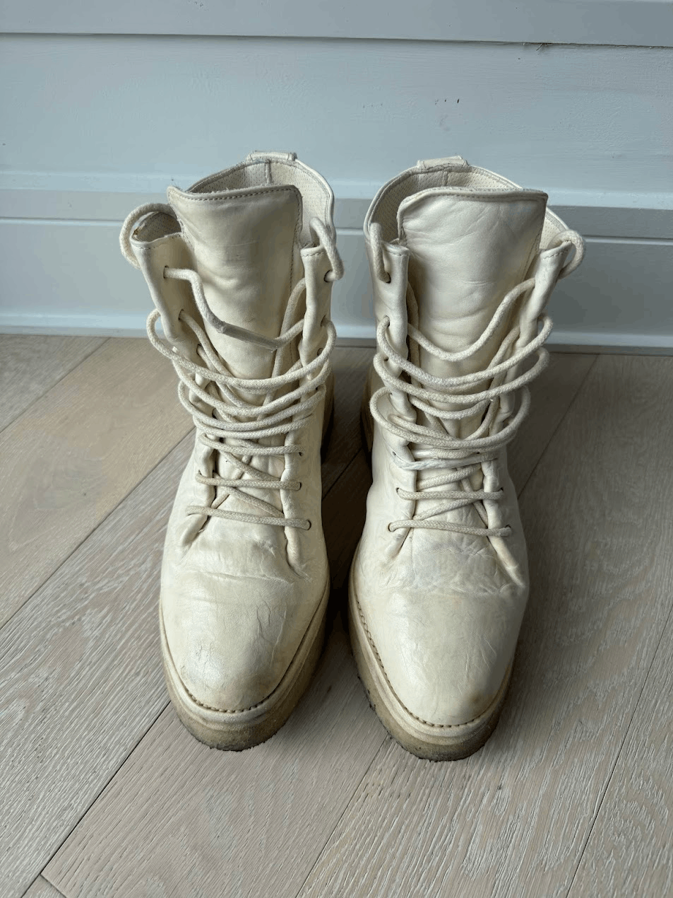 Carol Christian Poell Combat Boots AM/2609-IN CORS/01 Size US 8 / EU 41 - 5 Thumbnail