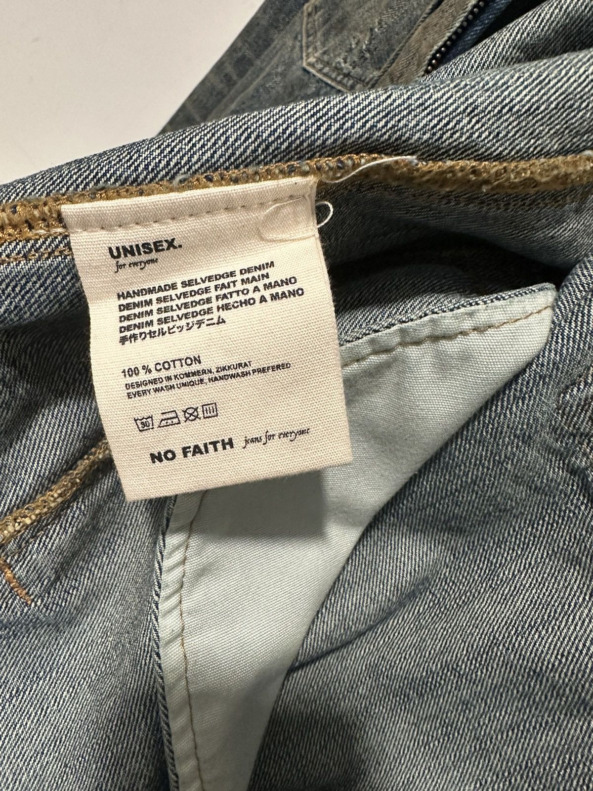 No Faith Studios No Faith Studios Denim Jacket Size US M / EU 48-50 / 2 - 8 Thumbnail