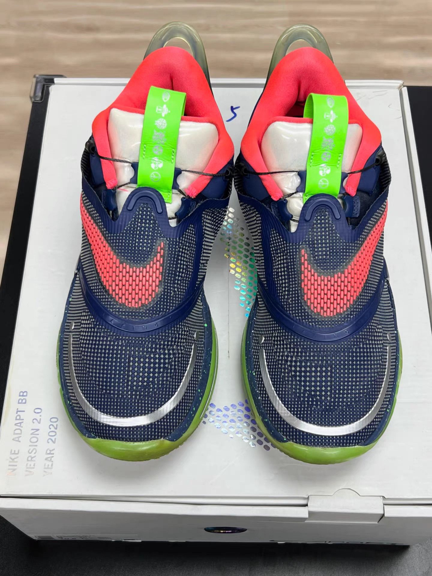 Nike Nike Adapt BB 2.0 Basketball Shoes K15 Size US 9.5 / EU 42-43 - 3 Thumbnail