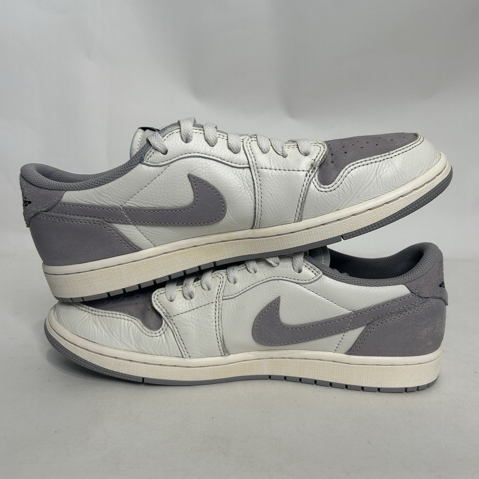 Jordan Brand Nike Air Jordan 1 Retro OG Low “Atmosphere Grey” CZ0790-101 Size US 11.5 / EU 44-45 - 3 Thumbnail