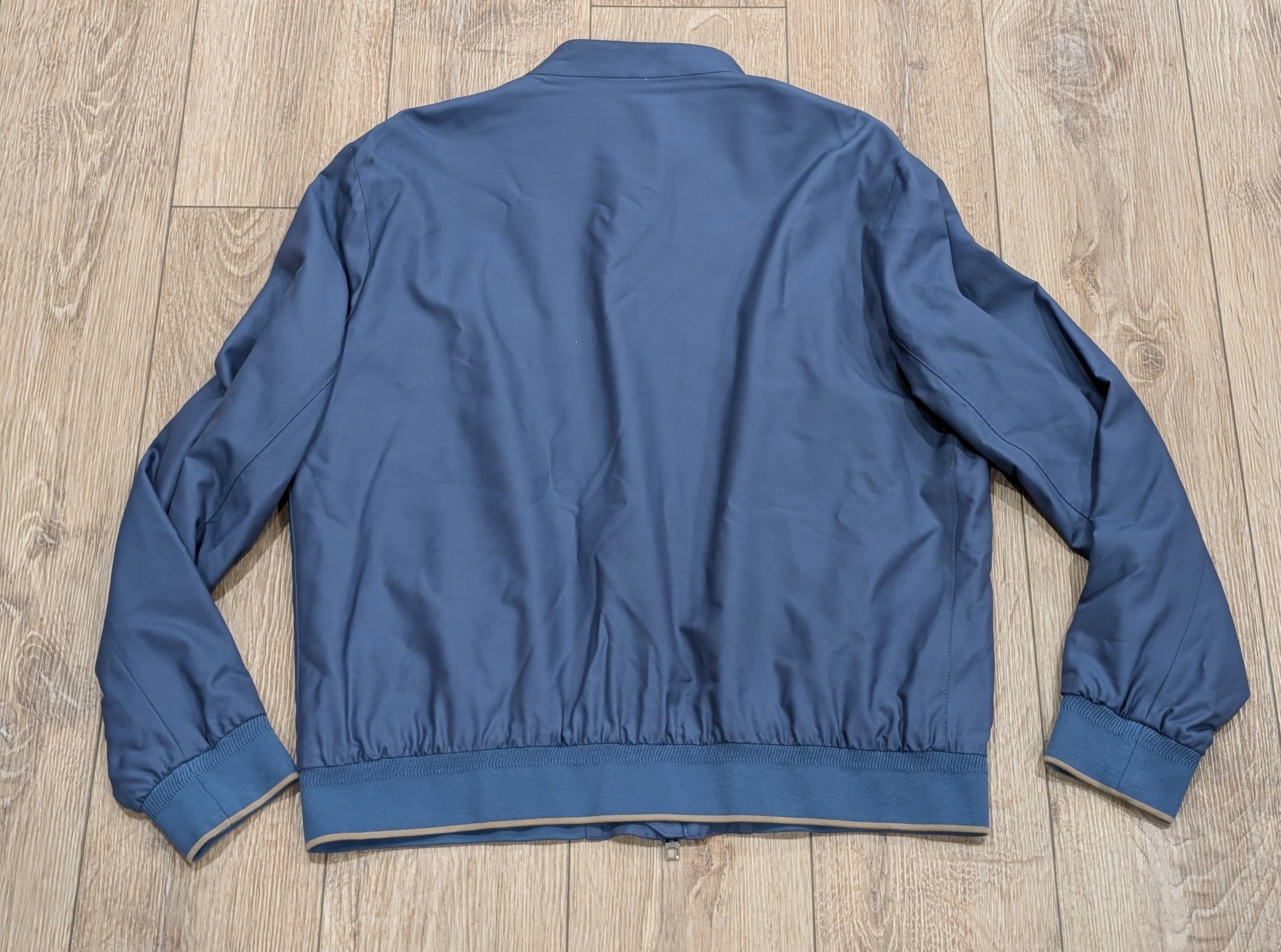 Other Brett Johnson Wool Blend Varsity Jacket Navy 56 US 46 Size US XL / EU 56 / 4 - 6 Thumbnail