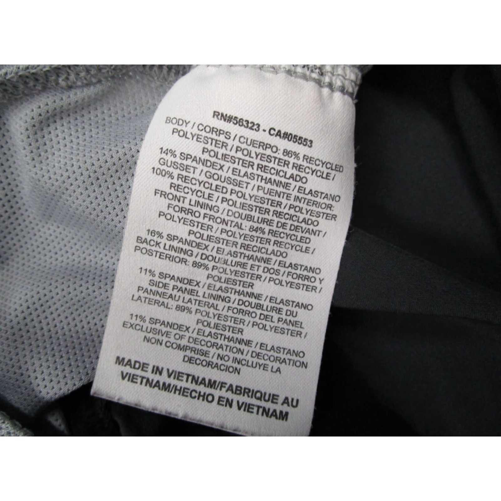 Nike Nike Running Shorts Mens 30 Gray Dri-Fit 9" Lined Stretch Active Gym Run Size US 30 / EU 46 - 3 Thumbnail
