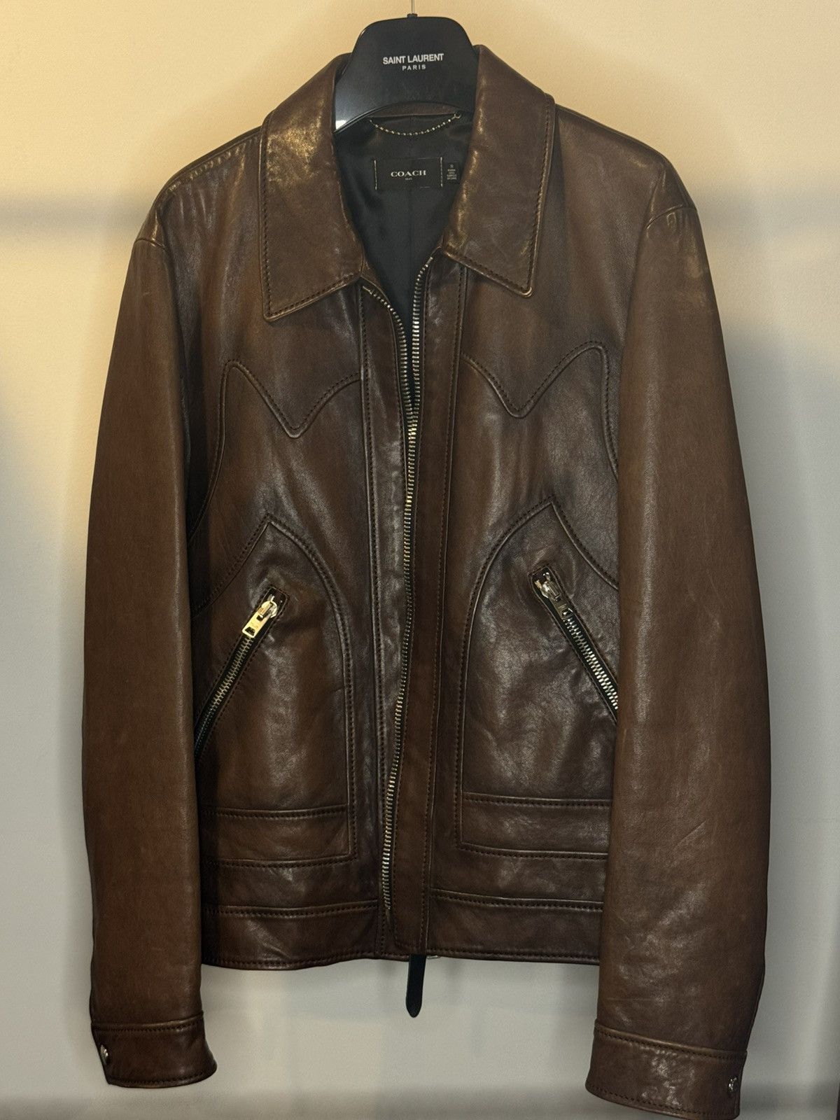 Coach Coach Leather Jacket Size US M / EU 48-50 / 2 - 1 Thumbnail