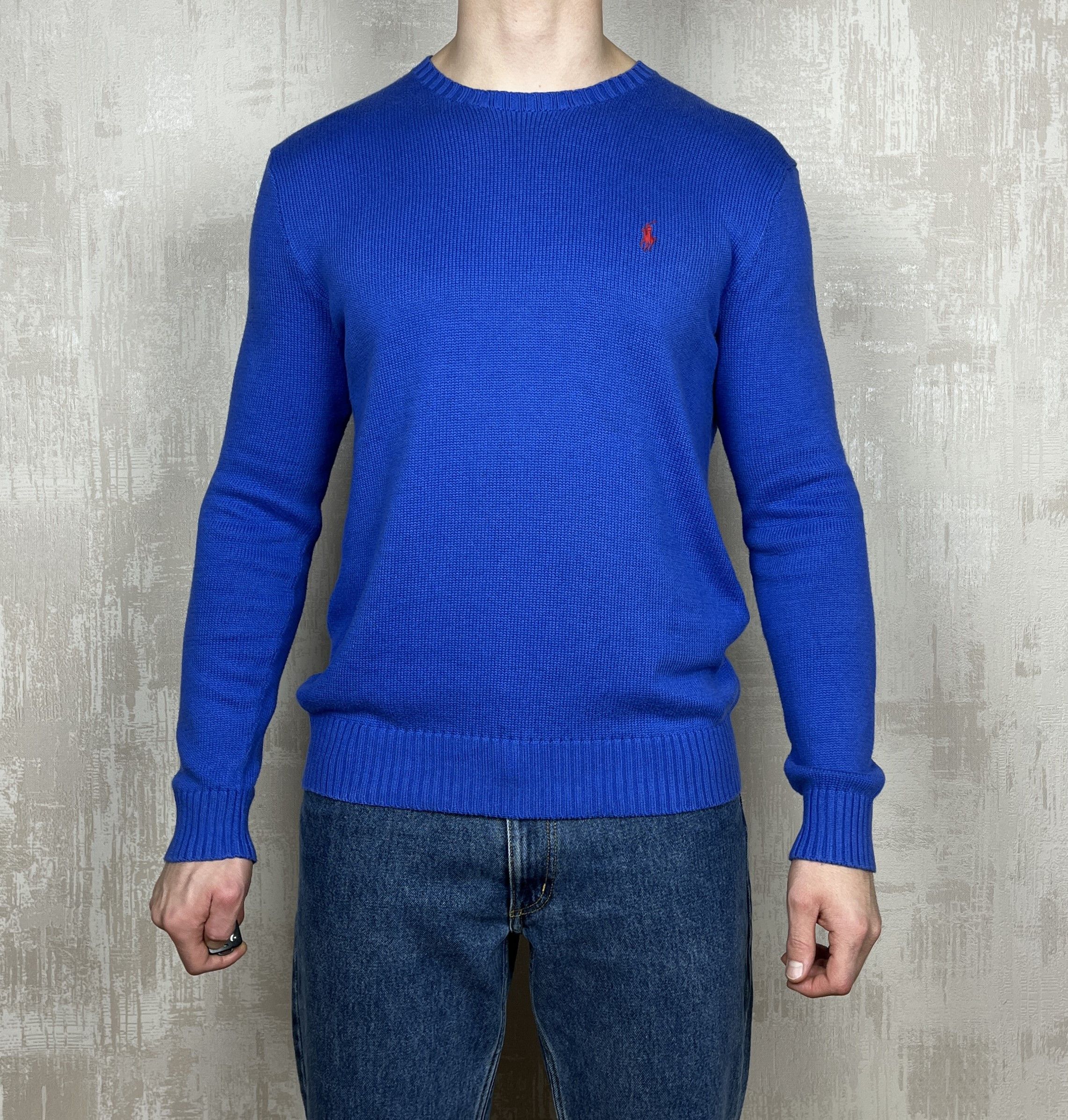 Polo Ralph Lauren × Ralph Lauren × Vintage Vintage Polo by Ralph Lauren Crew Neck Cotton Sweater Size US M / EU 48-50 / 2 - 1 Thumbnail