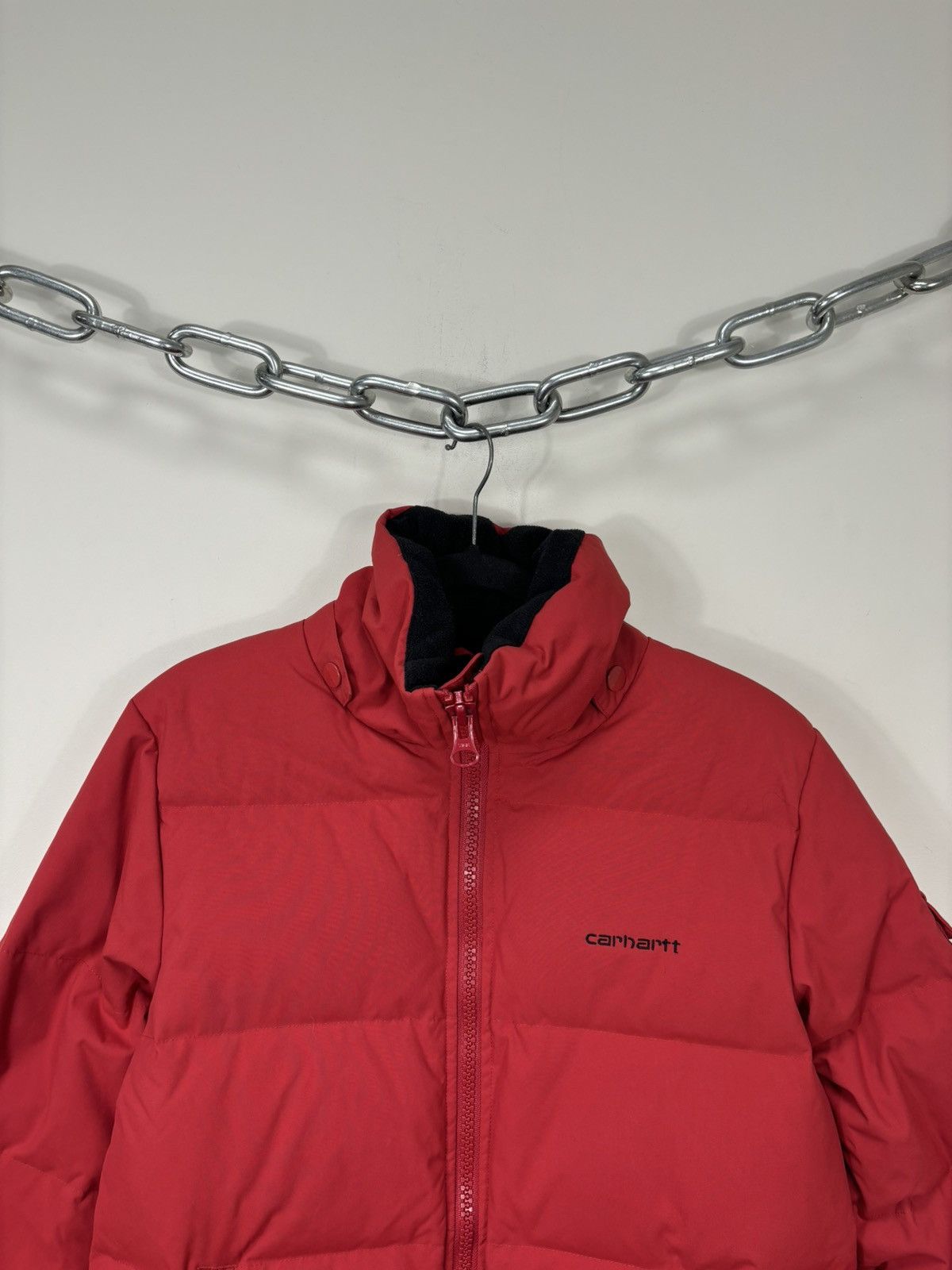 Carhartt Carhartt Alaska Men’s Red Hype Full Zip Down Puffer Jacket Size US S / EU 44-46 / 1 - 4 Thumbnail