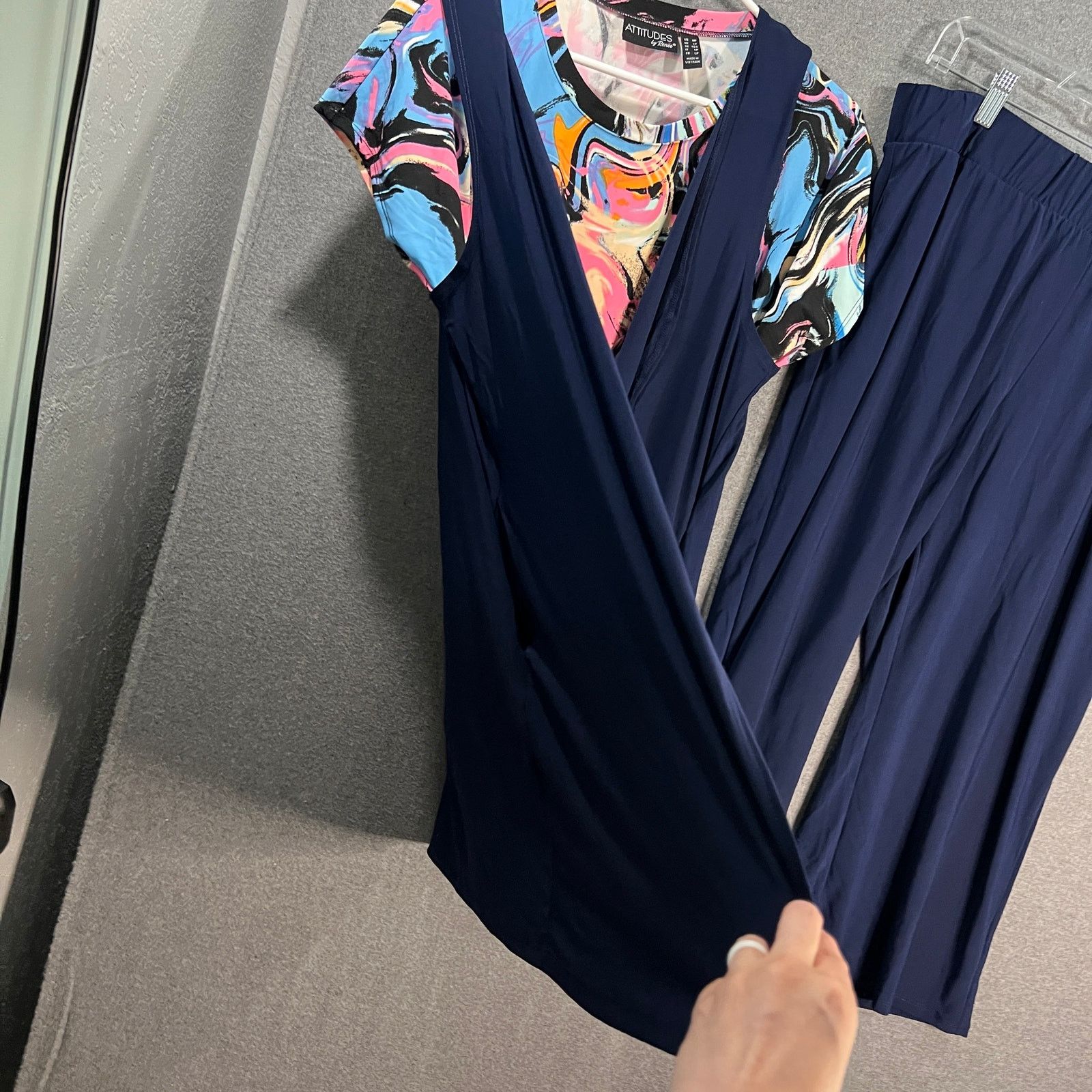 Other Attitudes by Renee Global Illusion 3 Piece Set Navy Ma Size M / US 6-8 / IT 42-44 - 12 Thumbnail