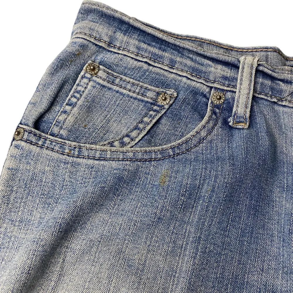 Vintage 2000's Fif Flared Seawash Baggy Jeans Size US 28 / EU 44 - 7 Thumbnail