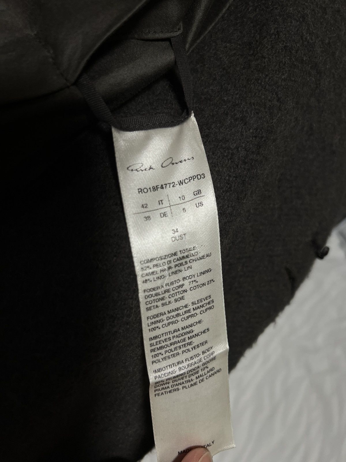 Rick Owens Rick owens Sisyphus doll jacket Size M / US 6-8 / IT 42-44 - 4 Thumbnail