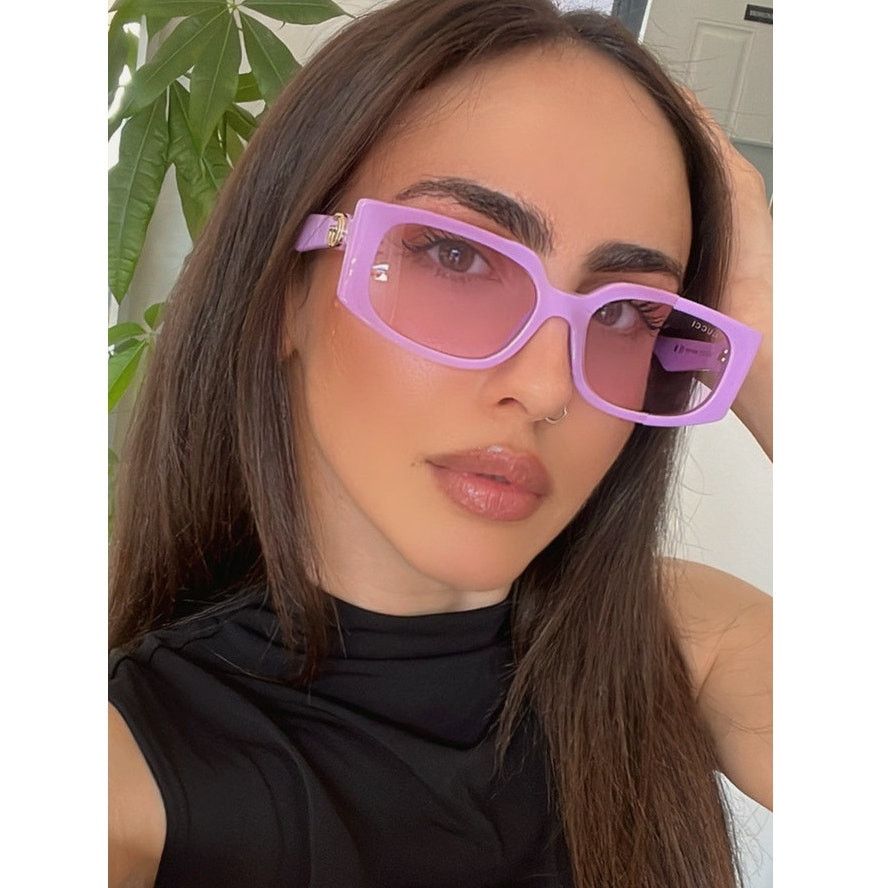 【関税＆送料込み】Gucci Gg1531Sk Sunglasses Gucci Gg1531sk Black Female Rectangle Sunglasses | Eyewear Index