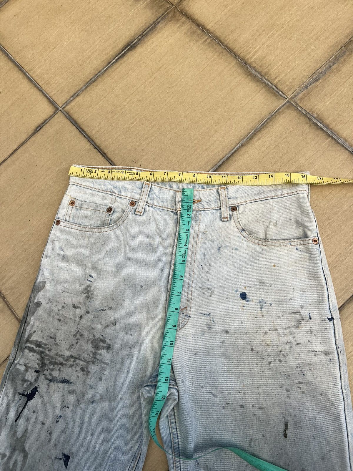 Levi's Vintage 1997 Levi’s 510 Jeans Made in Usa Painter Denim Size US 32 / EU 48 - 3 Thumbnail
