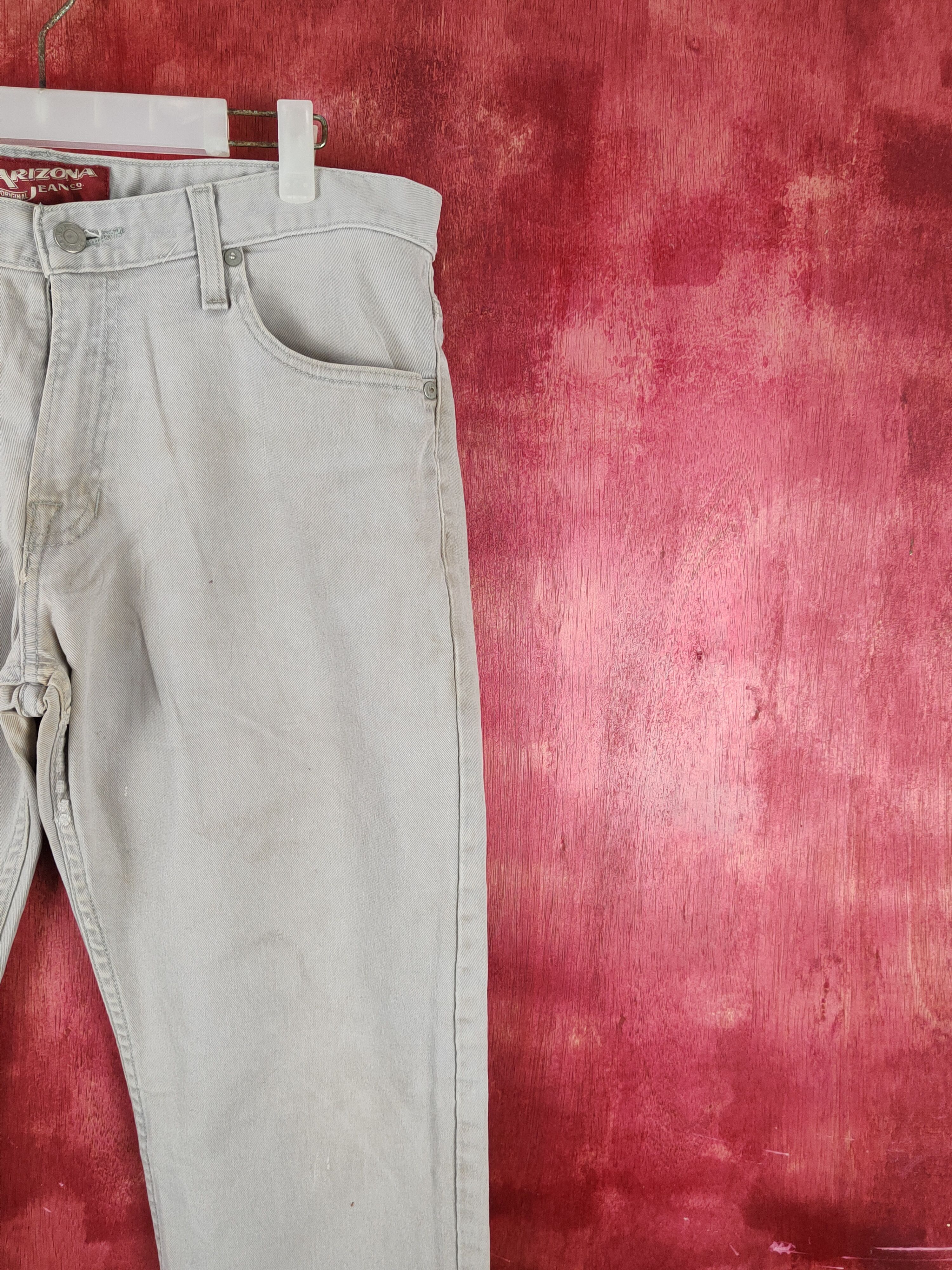 Arizona Jean Co. Arizona Gray Distressed Ripped Jeans #S2393 Size US 34 / EU 50 - 5 Thumbnail