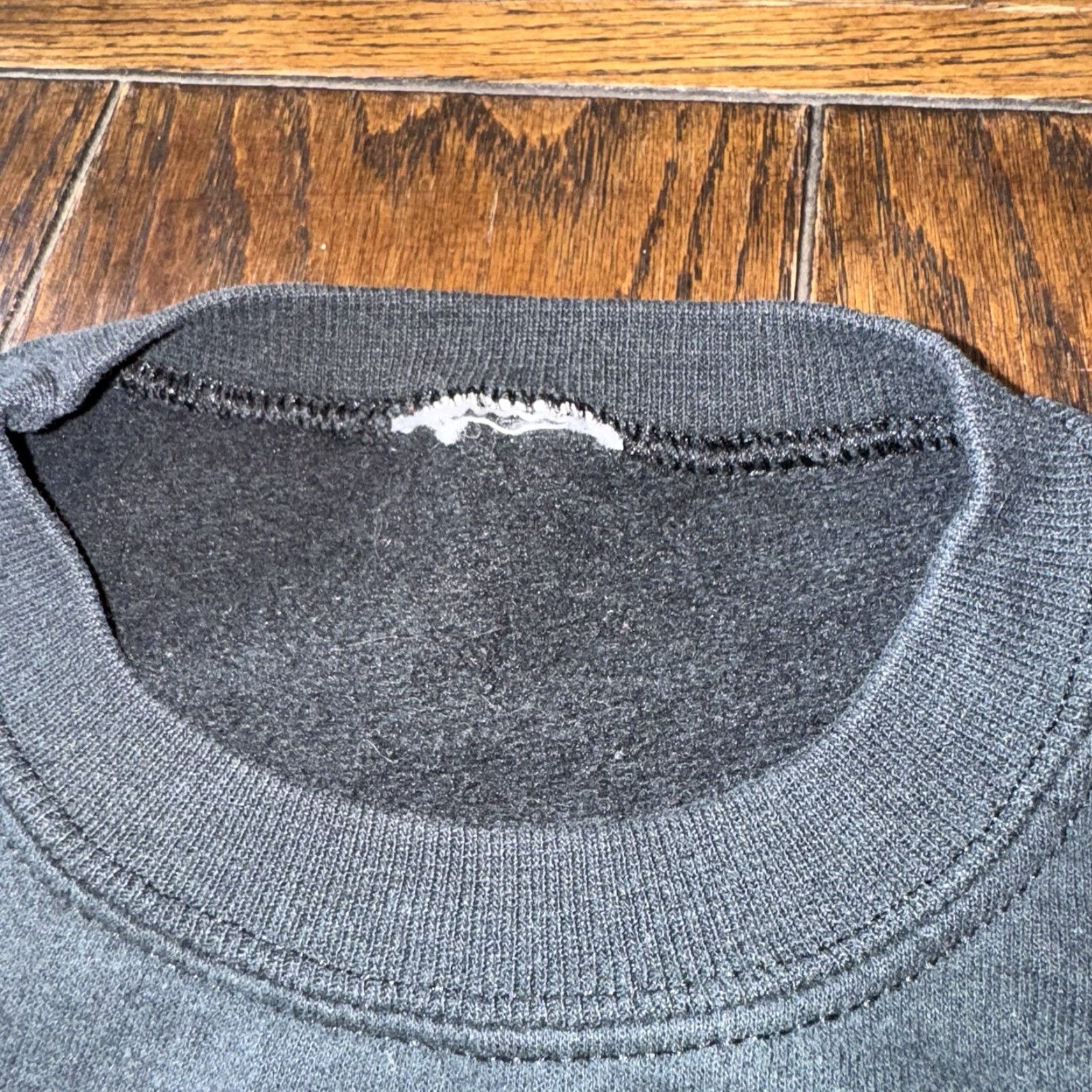 Vintage VTG Wild Oats Natural Marketplace Employee Team Member Crewneck Sweatshirt Large Mens Black Graphic Print Size US L / EU 52-54 / 3 - 4 Thumbnail