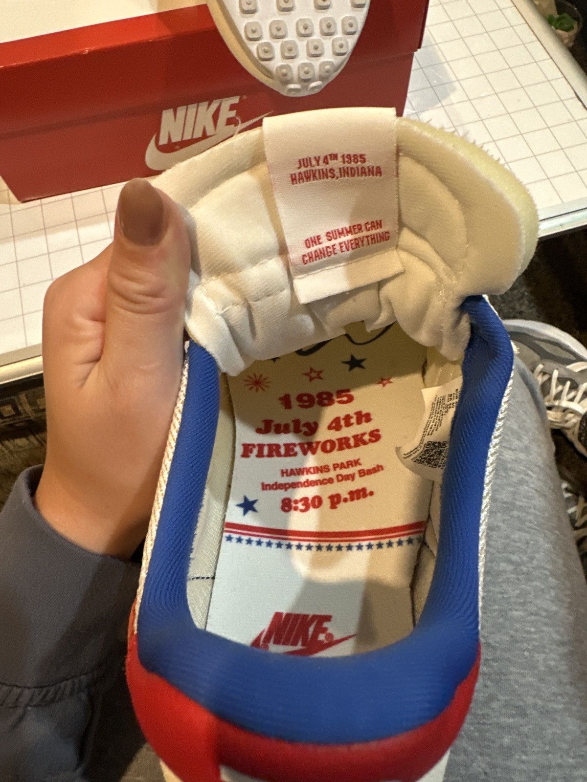 Nike Nike x Stranger Things Collab Tailwind Size US 12 / EU 45 - 2 Thumbnail