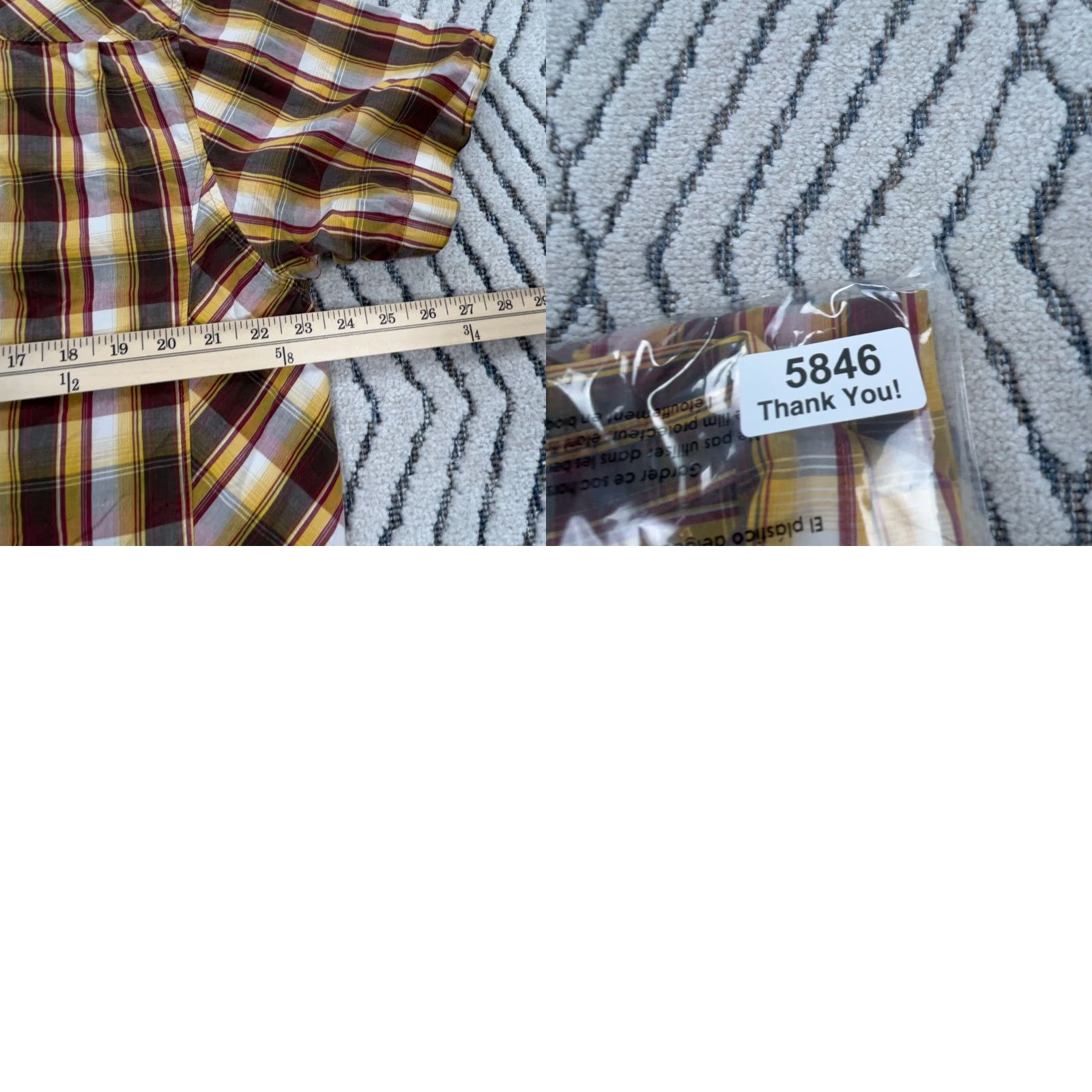 Prana prAna Shirt Men XL Brown Yellow Pearl Button Up Plaid Western Casual Shirt XLL Mens Size US XL / EU 56 / 4 - 8 Thumbnail