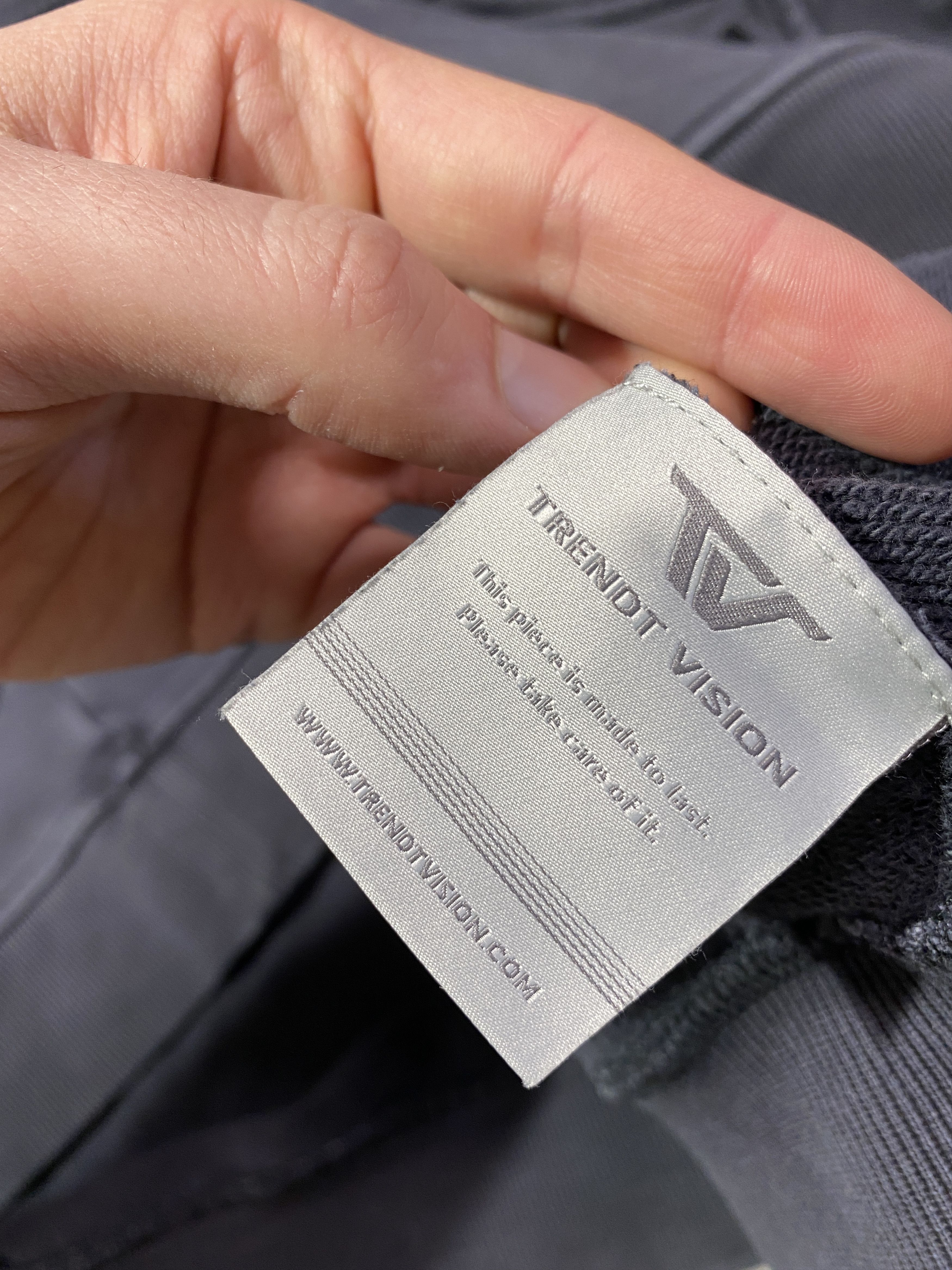 Trendt Vision TRENDVISION Anthracite Hoodie Size US S / EU 44-46 / 1 - 5 Thumbnail