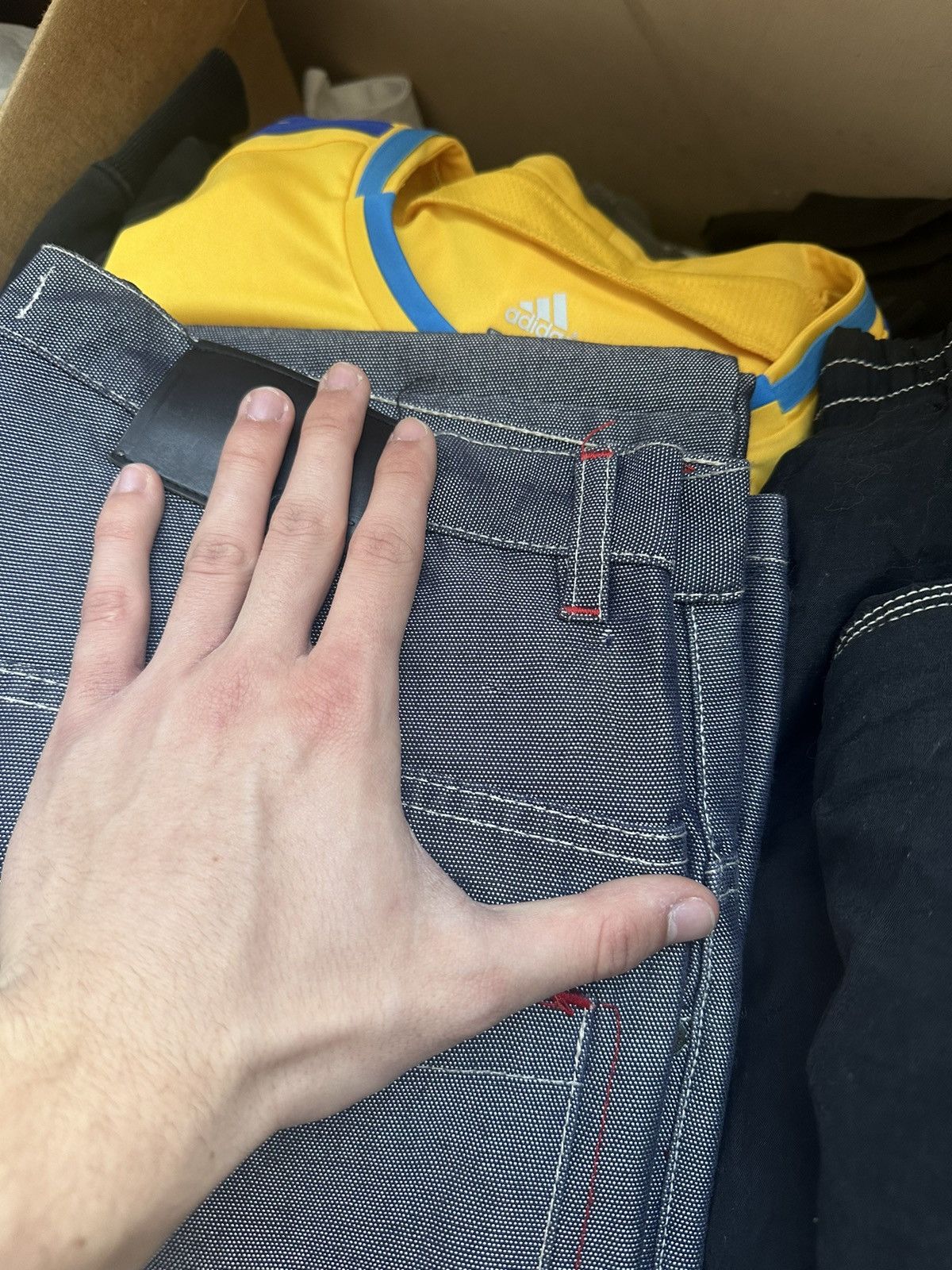 Sean John 🔥VINTAGE SEAN JOHN BAGGY Y2K JEANS🔥 Size US 34 / EU 50 - 16 Thumbnail