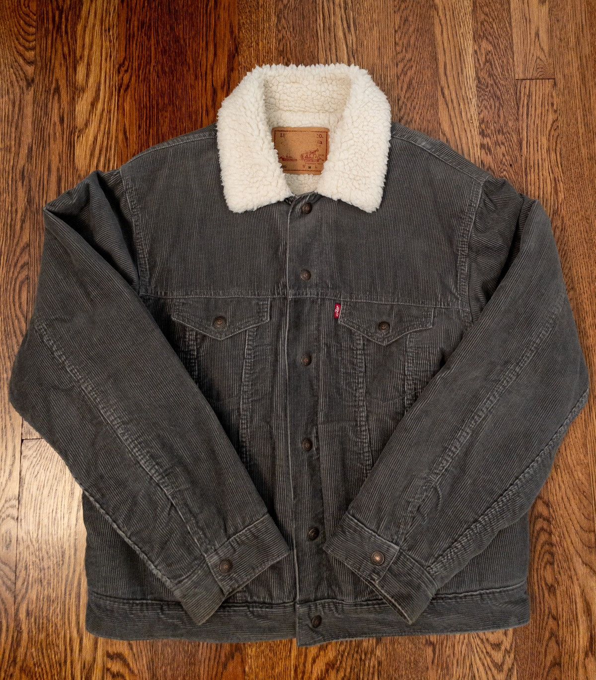 Levi's Vintage 90’s Sherpa Lined Levi’s Jacket Size US M / EU 48-50 / 2 - 1 Thumbnail